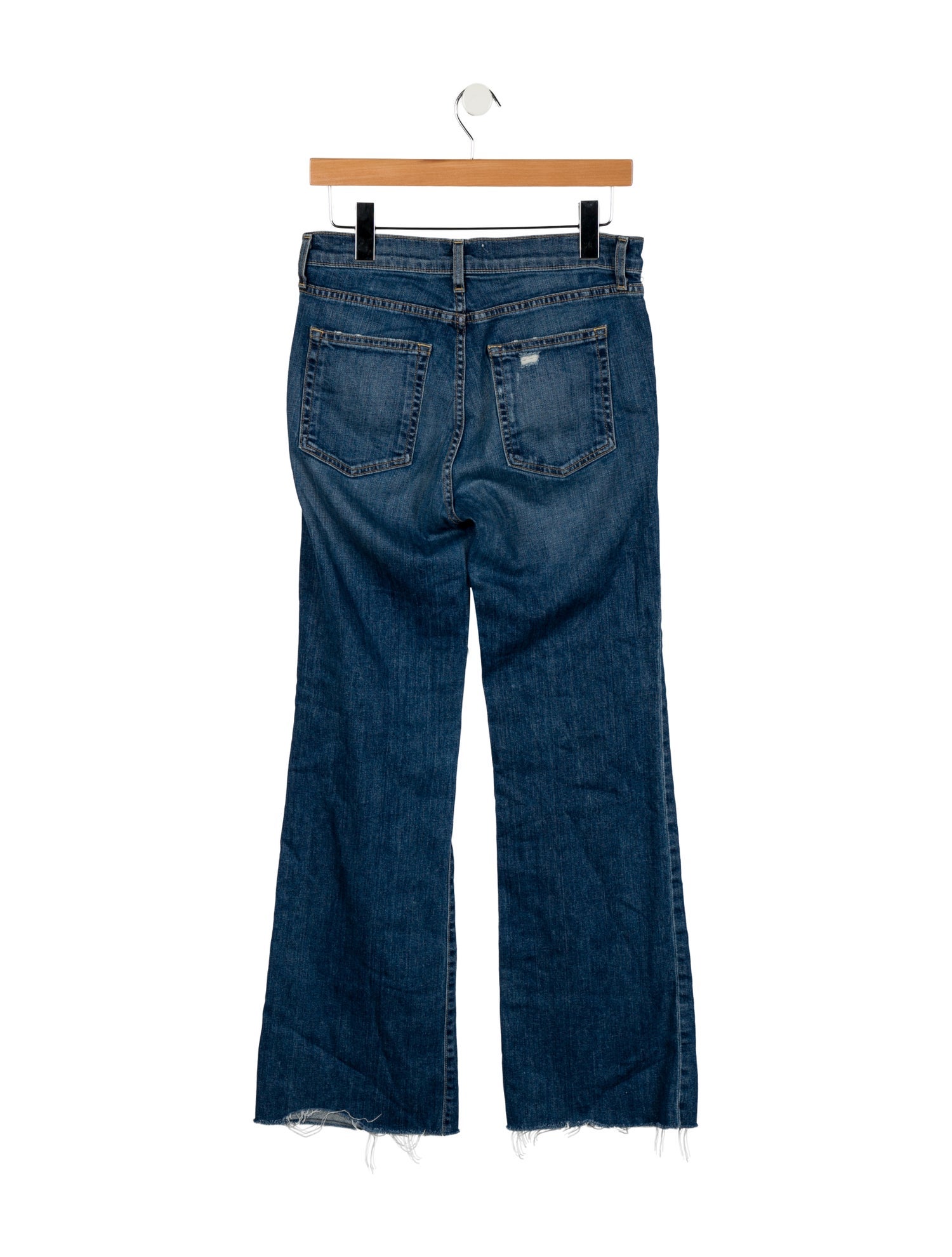 Nili Lotan Mid-Rise Wide Leg Jeans