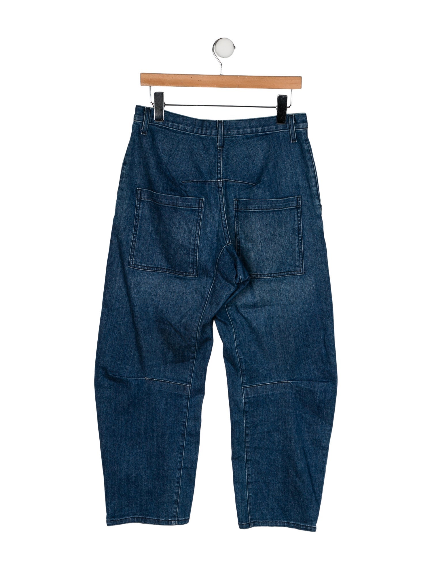 Nili Lotan High-Rise Straight Leg Jeans