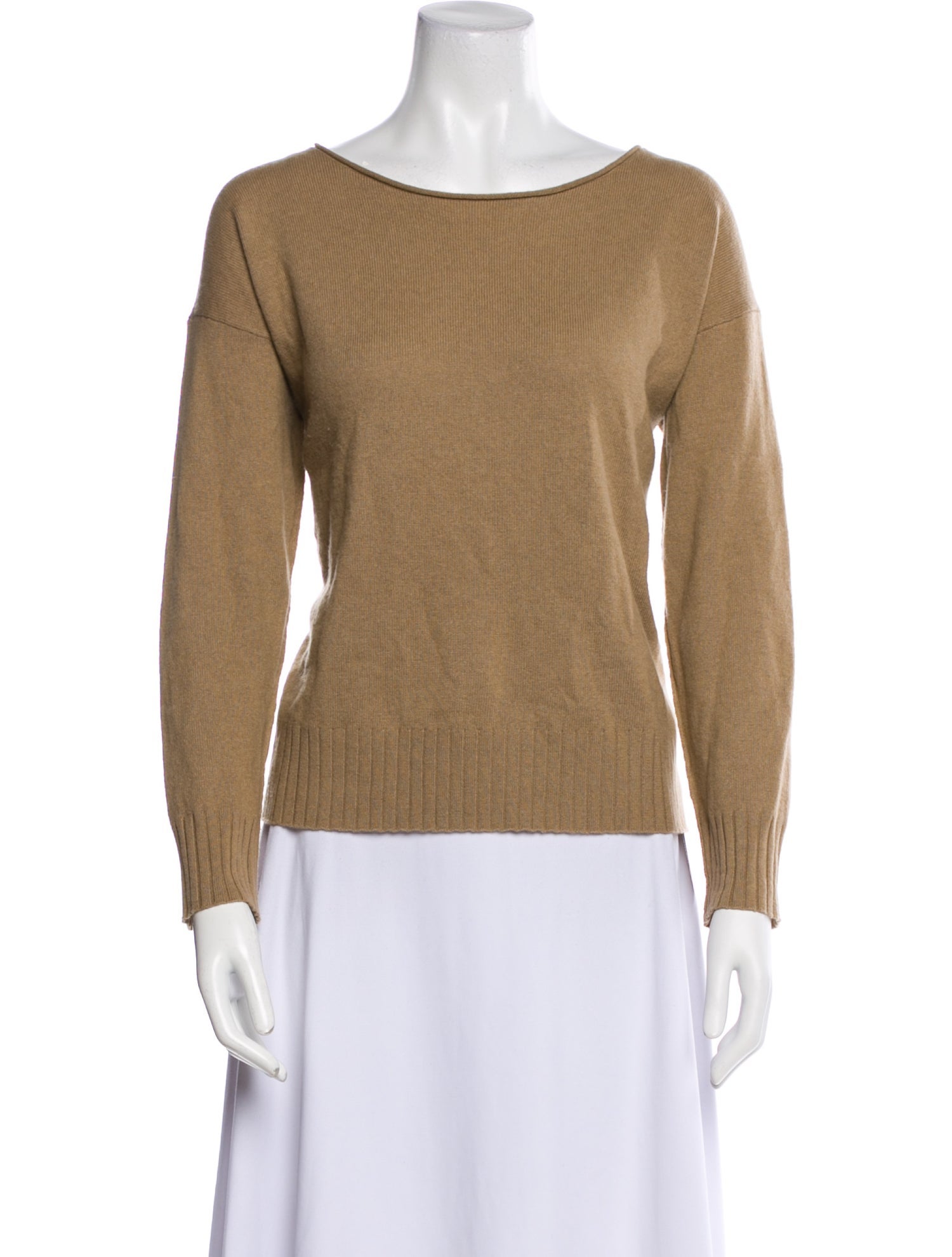 Nili Lotan Cashmere Bateau Neckline Sweater