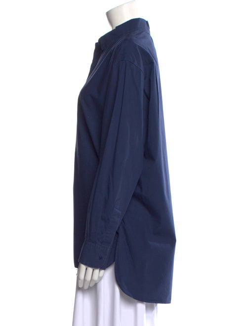 Nili Lotan Long Sleeve Button-Up Top