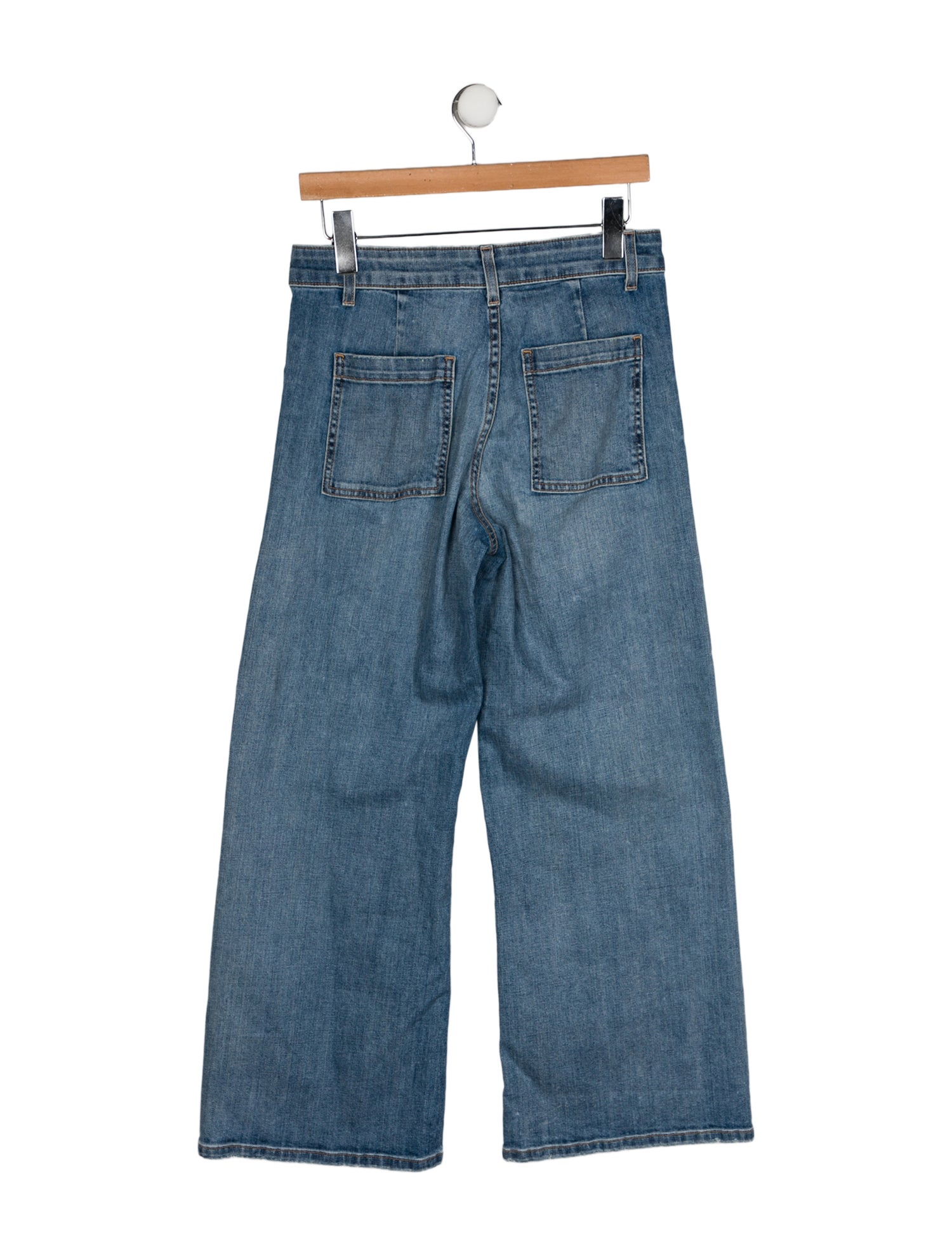 Nili Lotan High-Rise Wide Leg Jeans