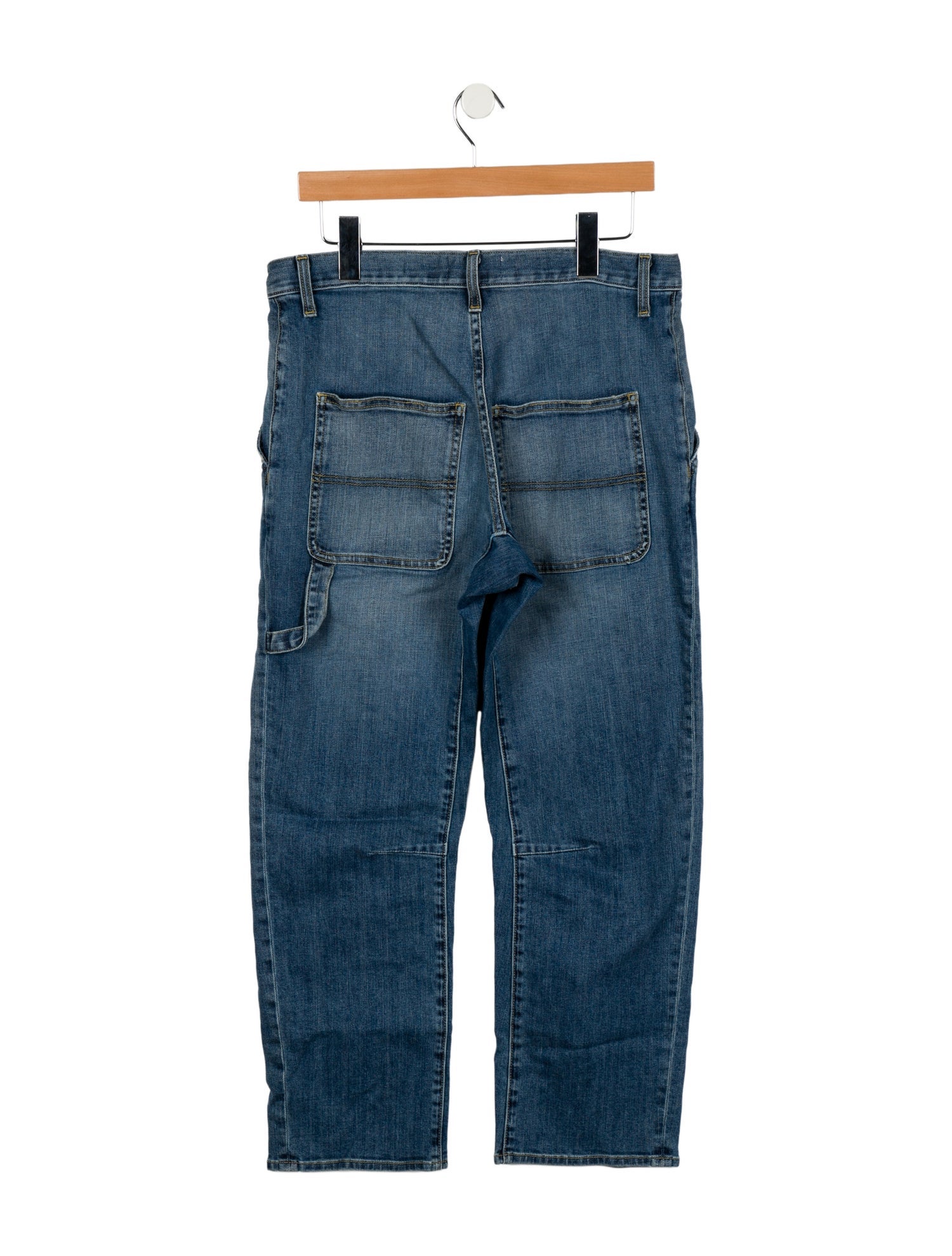 Nili Lotan Mid-Rise Straight Leg Jeans