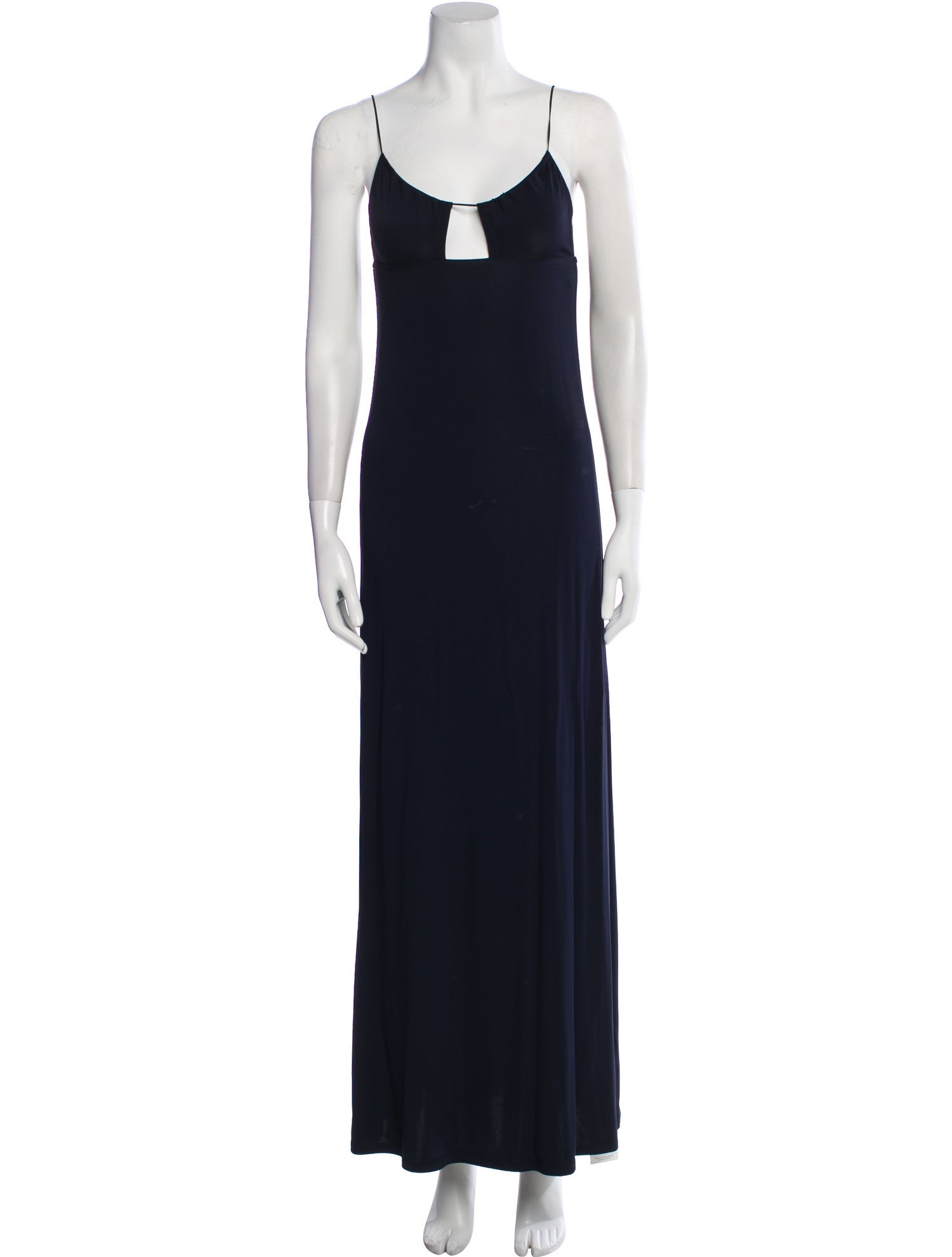 Nili Lotan Scoop Neck Long Dress