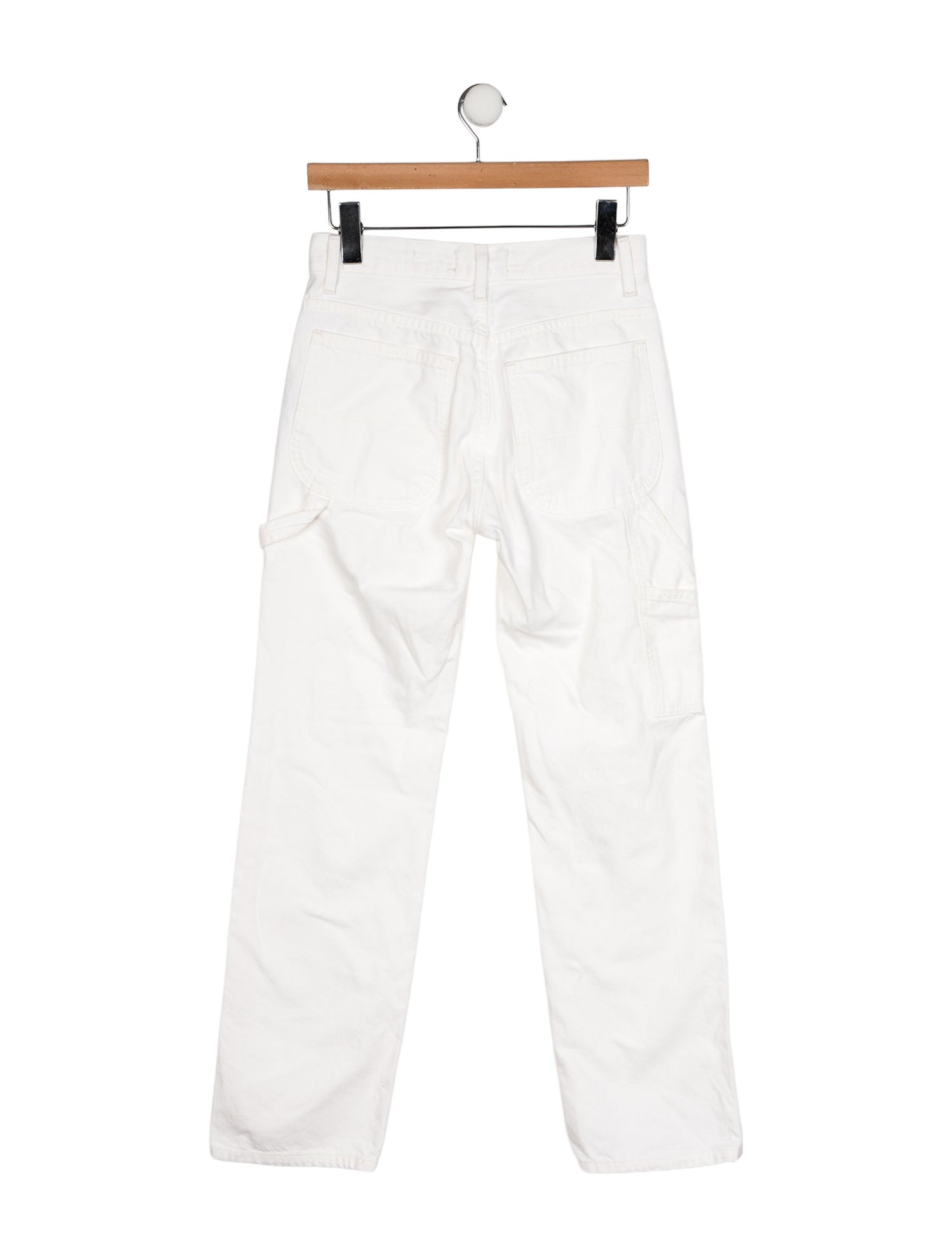 Nili Lotan Mid-Rise Straight Leg Jeans