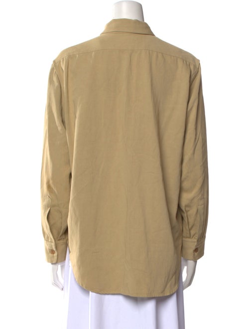 Nili Lotan Long Sleeve Button-Up Top