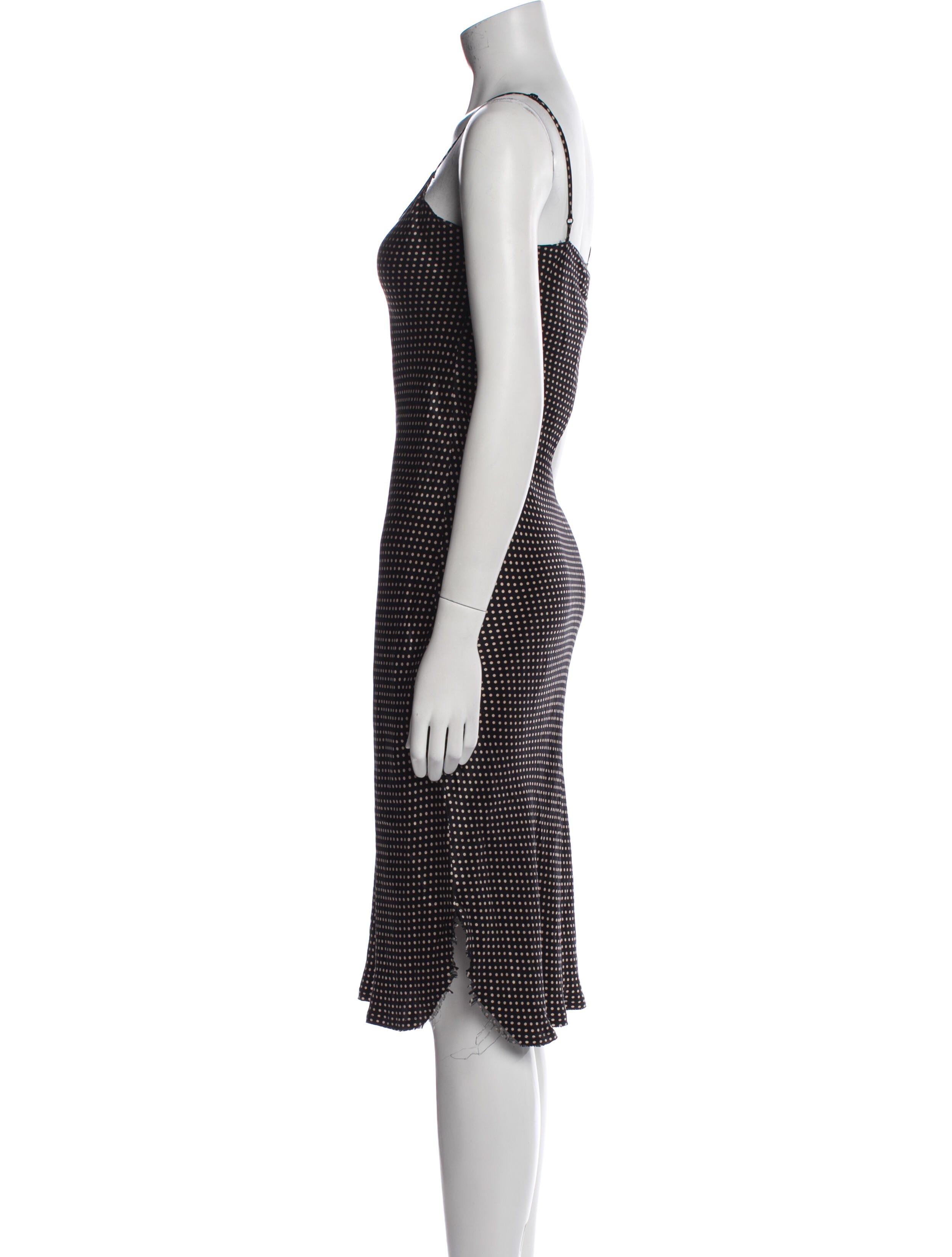 Nili Lotan Silk Knee-Length Dress