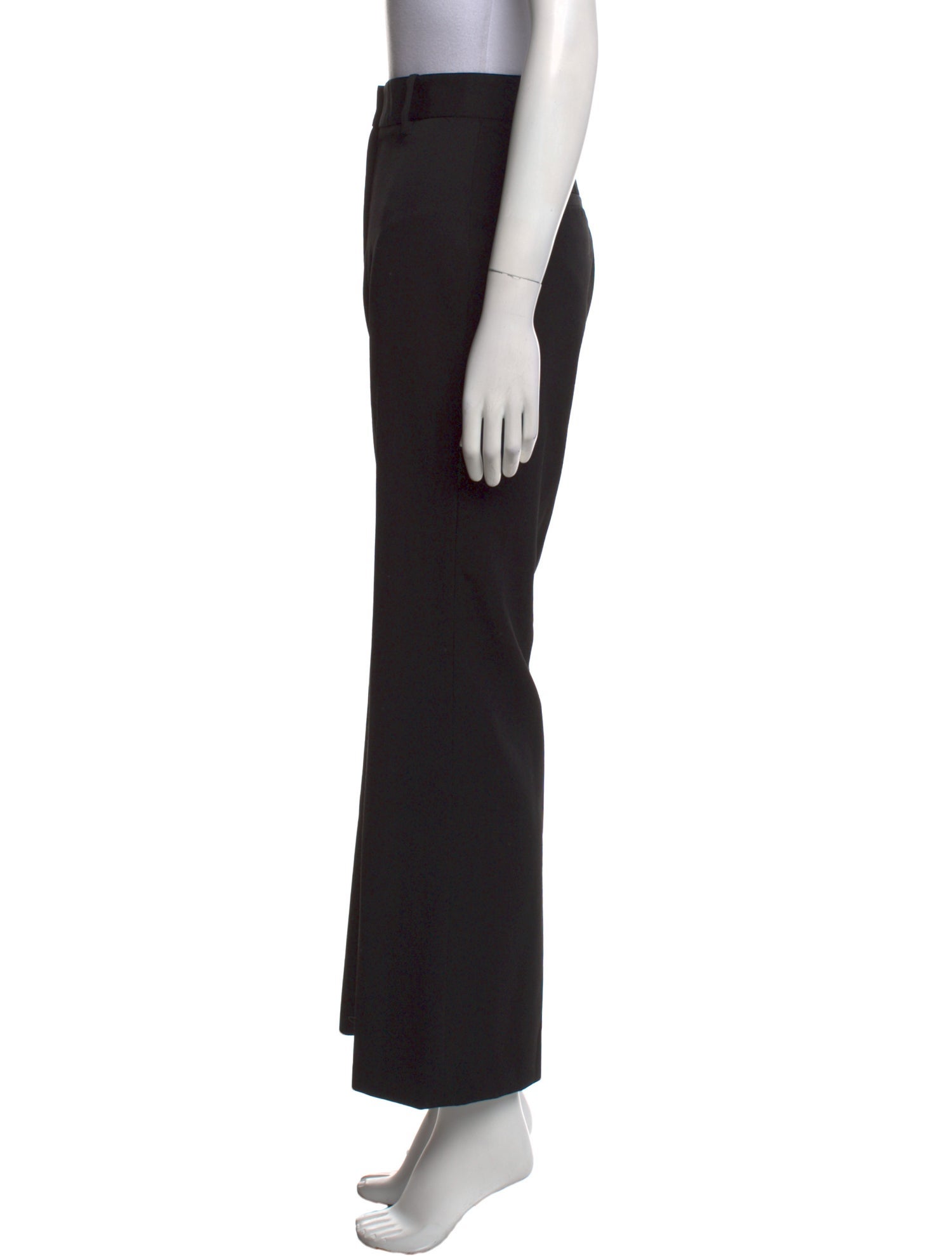 Nili Lotan Virgin Wool Wide Leg Pants