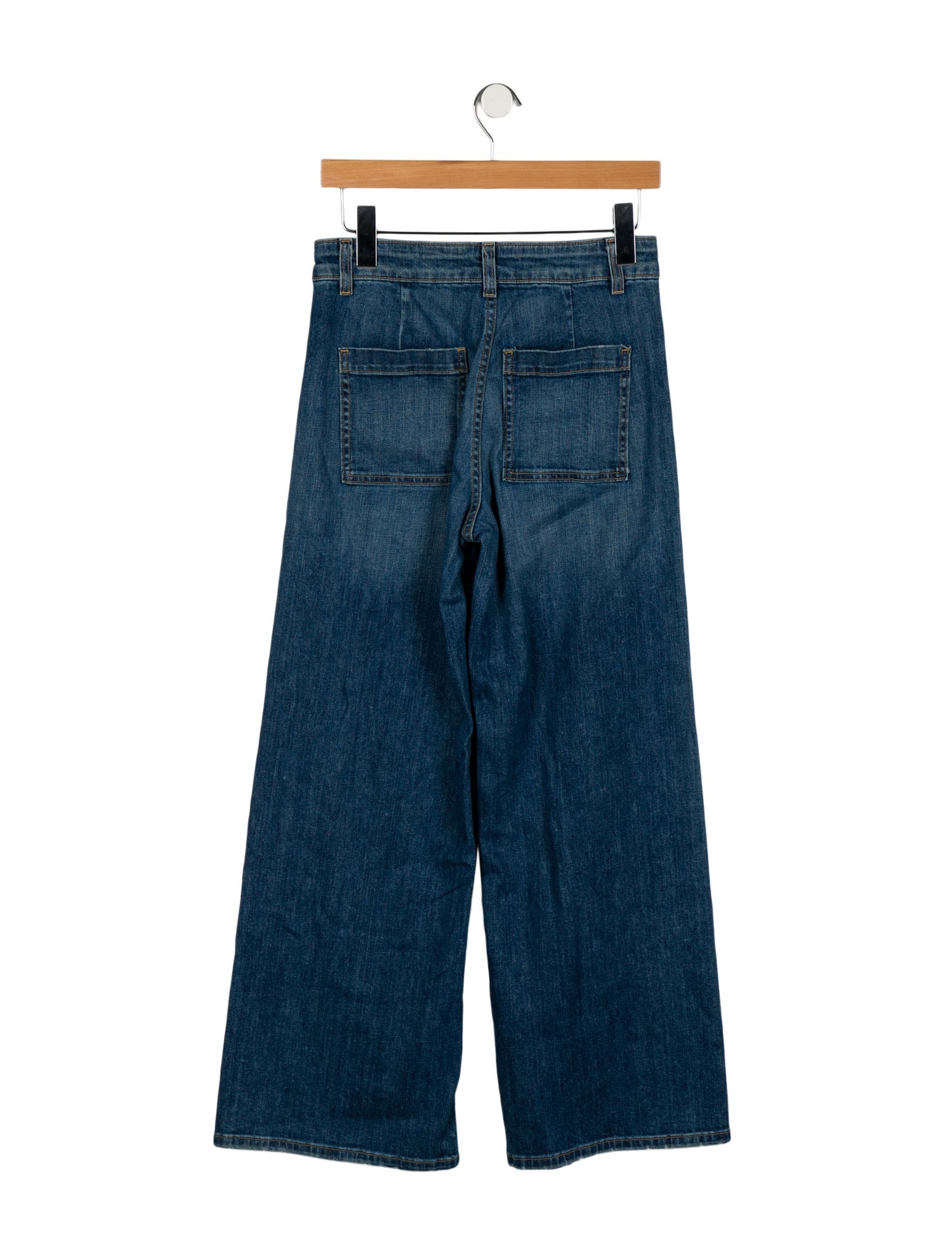 Nili Lotan High-Rise Wide Leg Jeans