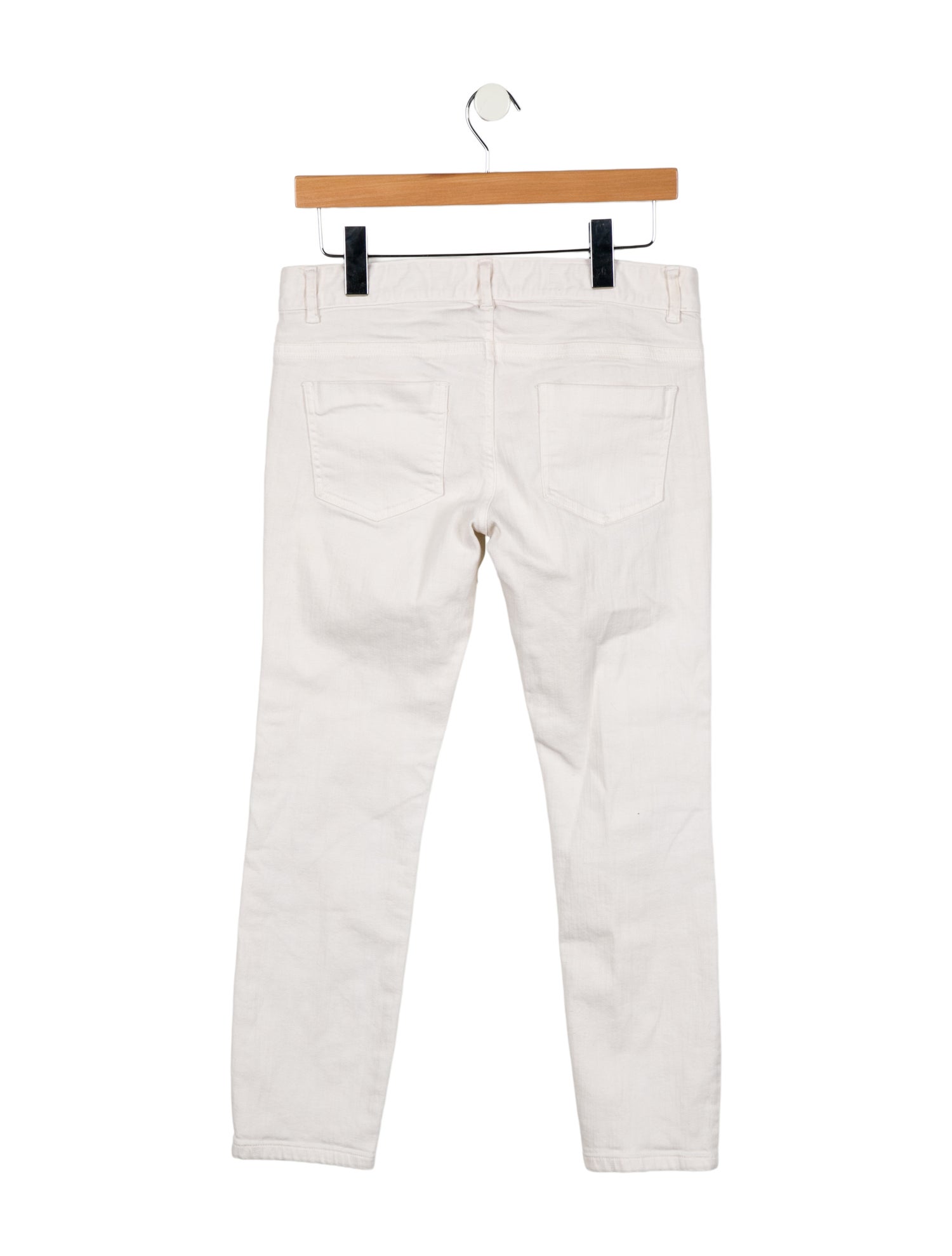 Nili Lotan Low-Rise Straight Leg Jeans