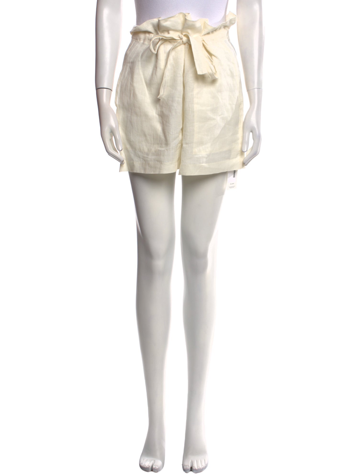 Nili Lotan Linen Mini Shorts