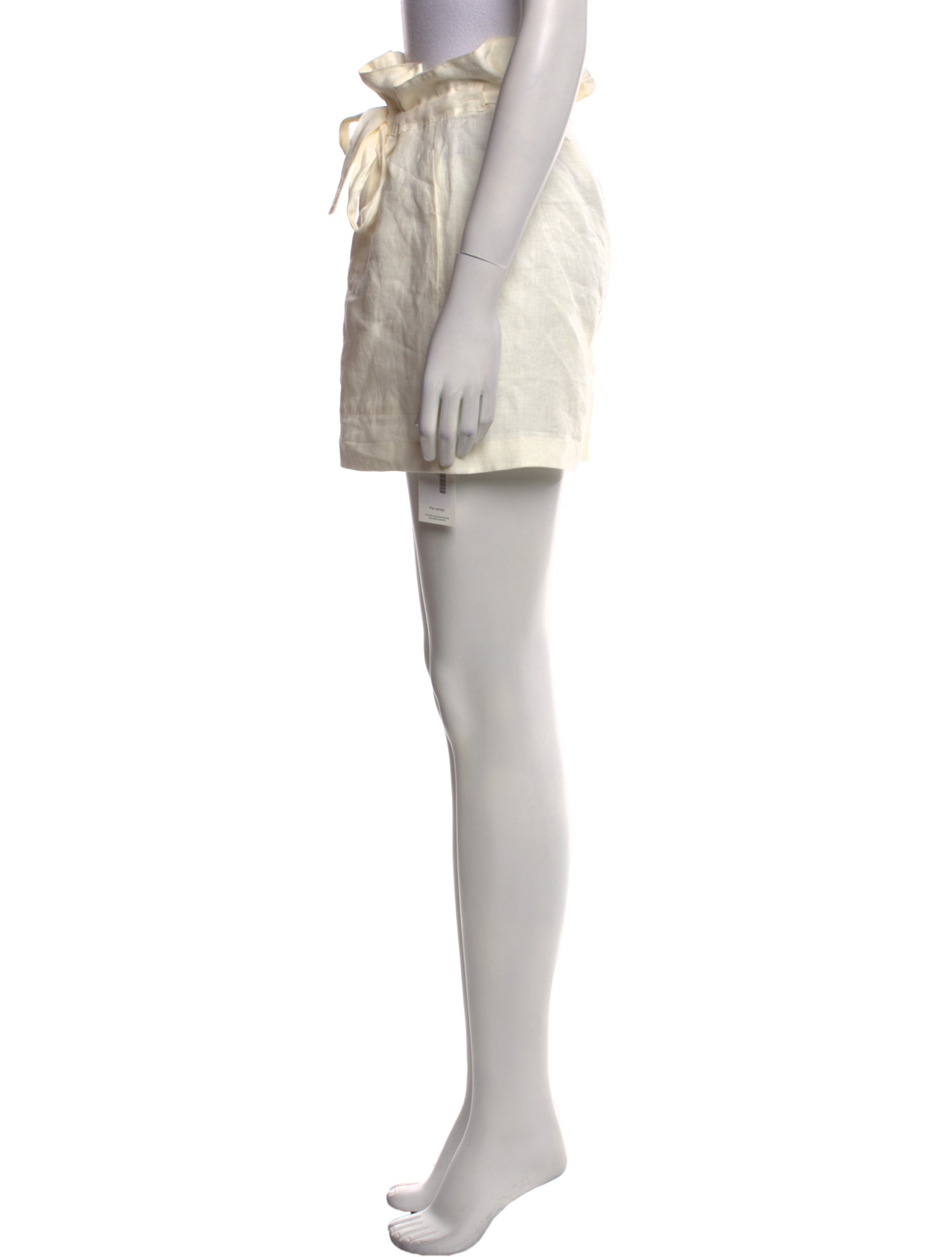 Nili Lotan Linen Mini Shorts