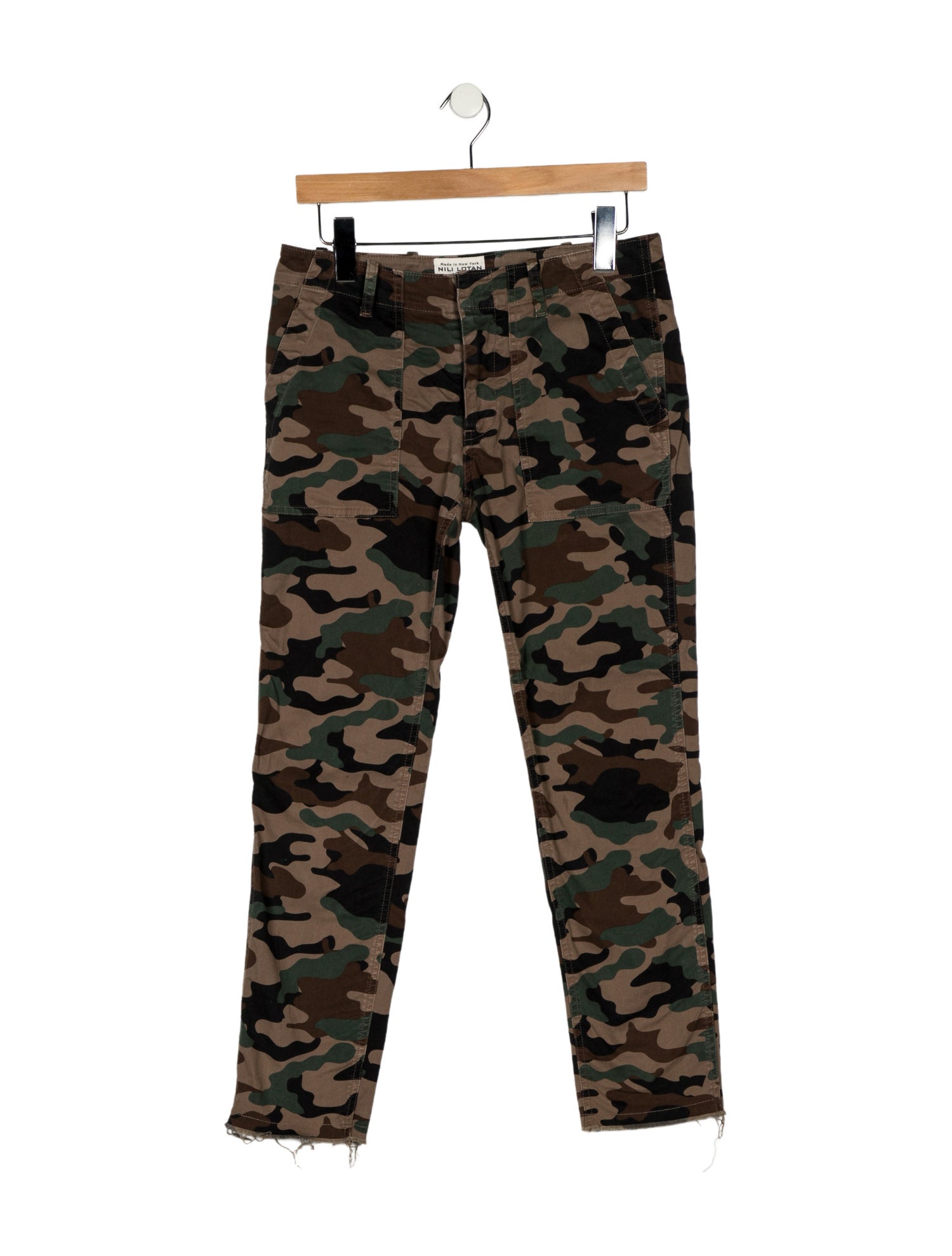 Nili Lotan Mid-Rise Skinny Leg Jeans