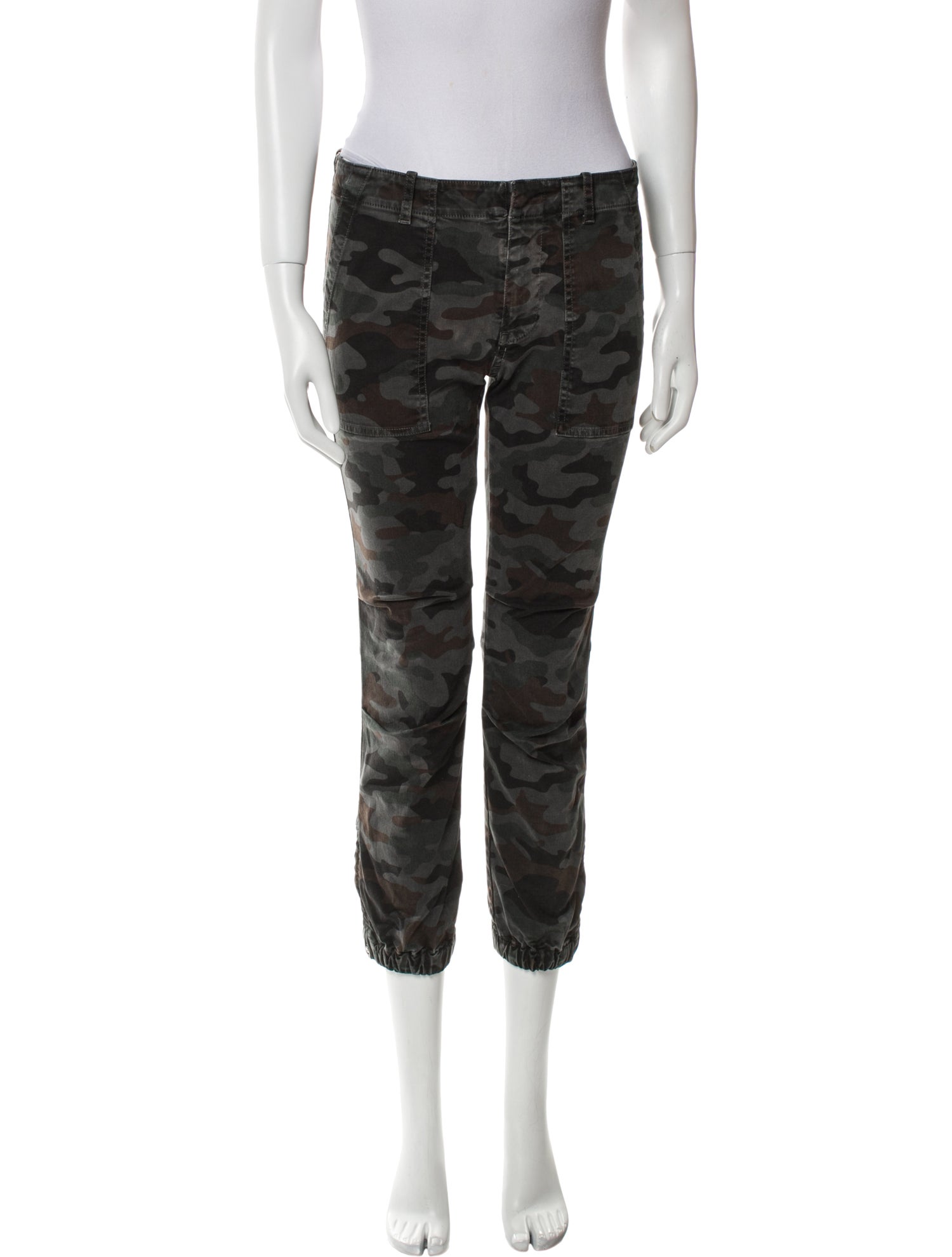 Nili Lotan Printed Skinny Leg Pants
