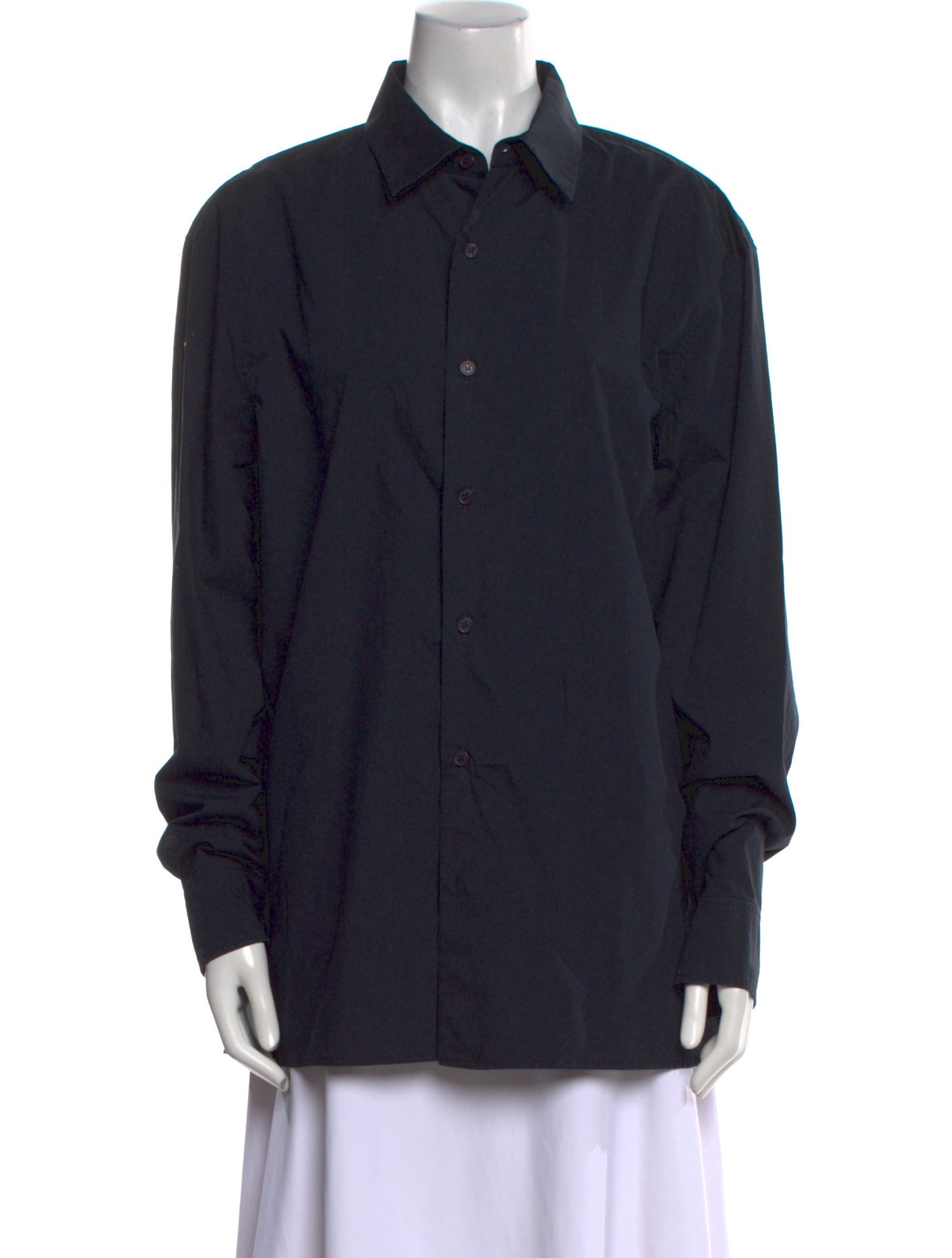 Nili Lotan Long Sleeve Button-Up Top