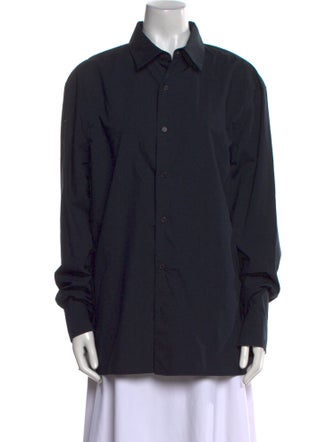 Nili Lotan Long Sleeve Button-Up Top