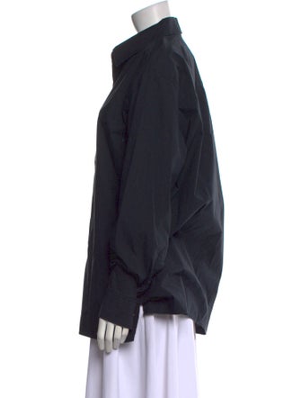 Nili Lotan Long Sleeve Button-Up Top