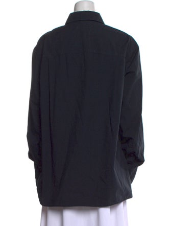 Nili Lotan Long Sleeve Button-Up Top