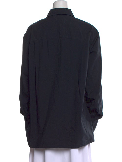 Nili Lotan Long Sleeve Button-Up Top