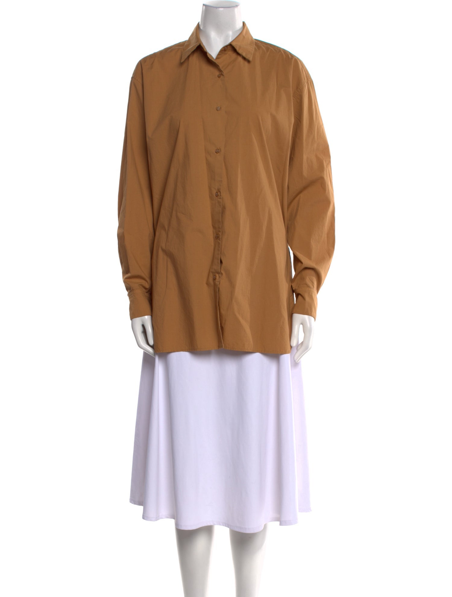 Nili Lotan Long Sleeve Button-Up Top