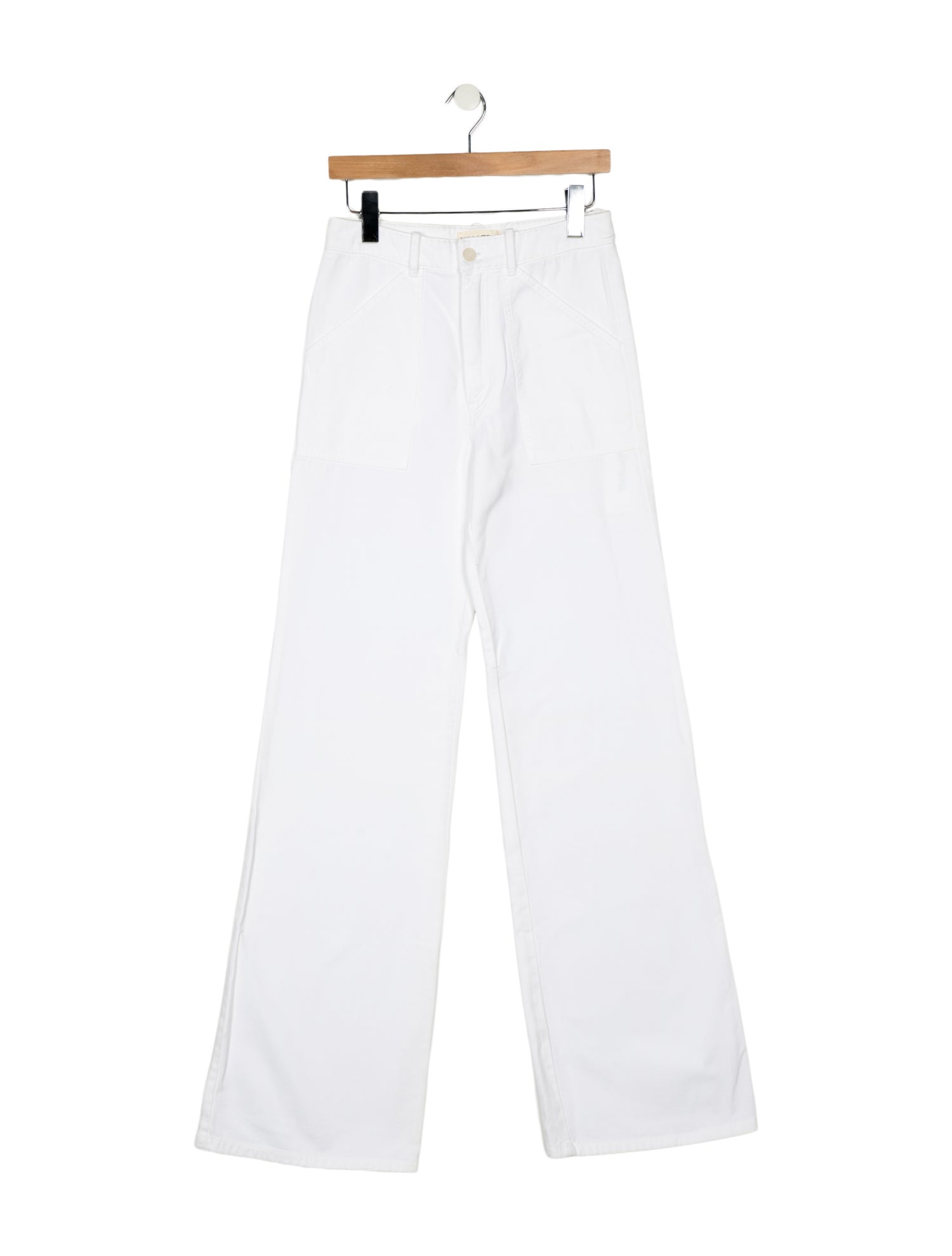 Nili Lotan High-Rise Wide Leg Jeans