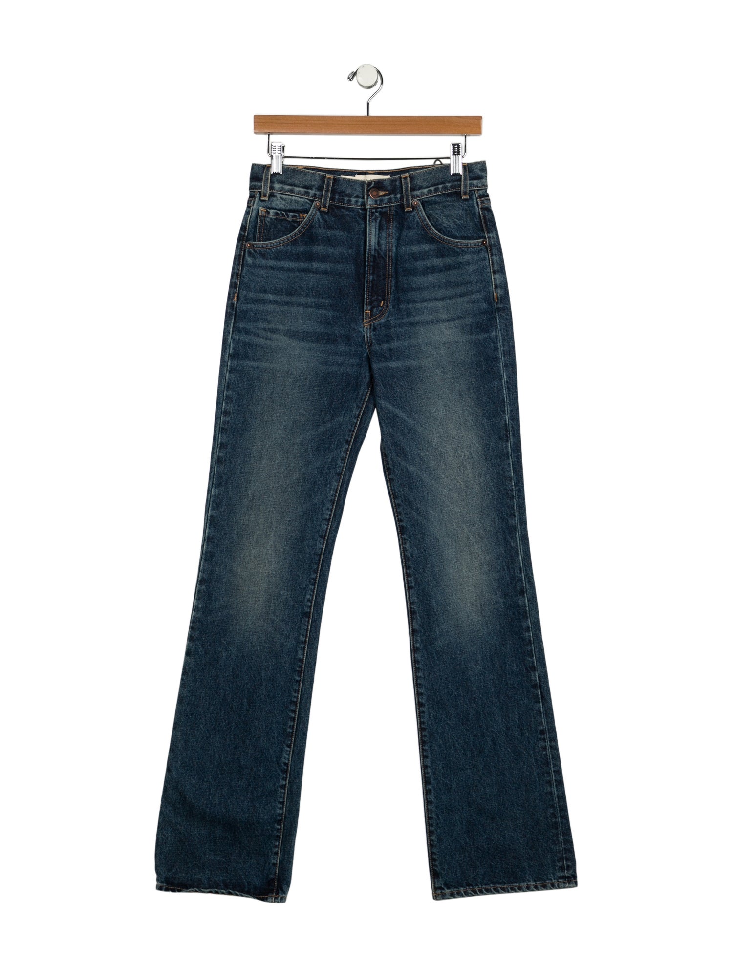 Nili Lotan High-Rise Wide Leg Jeans