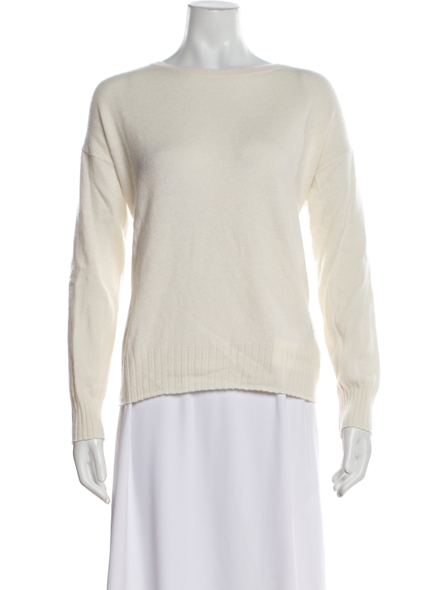 Nili Lotan Cashmere Bateau Neckline Sweater