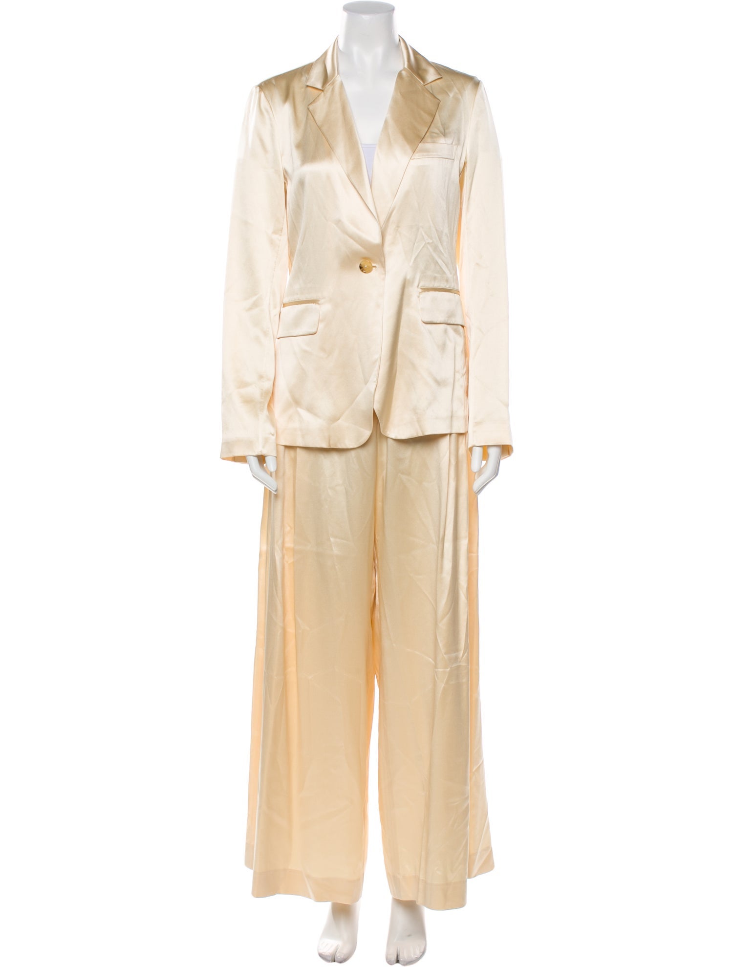 Nili Lotan Silk Pantsuit