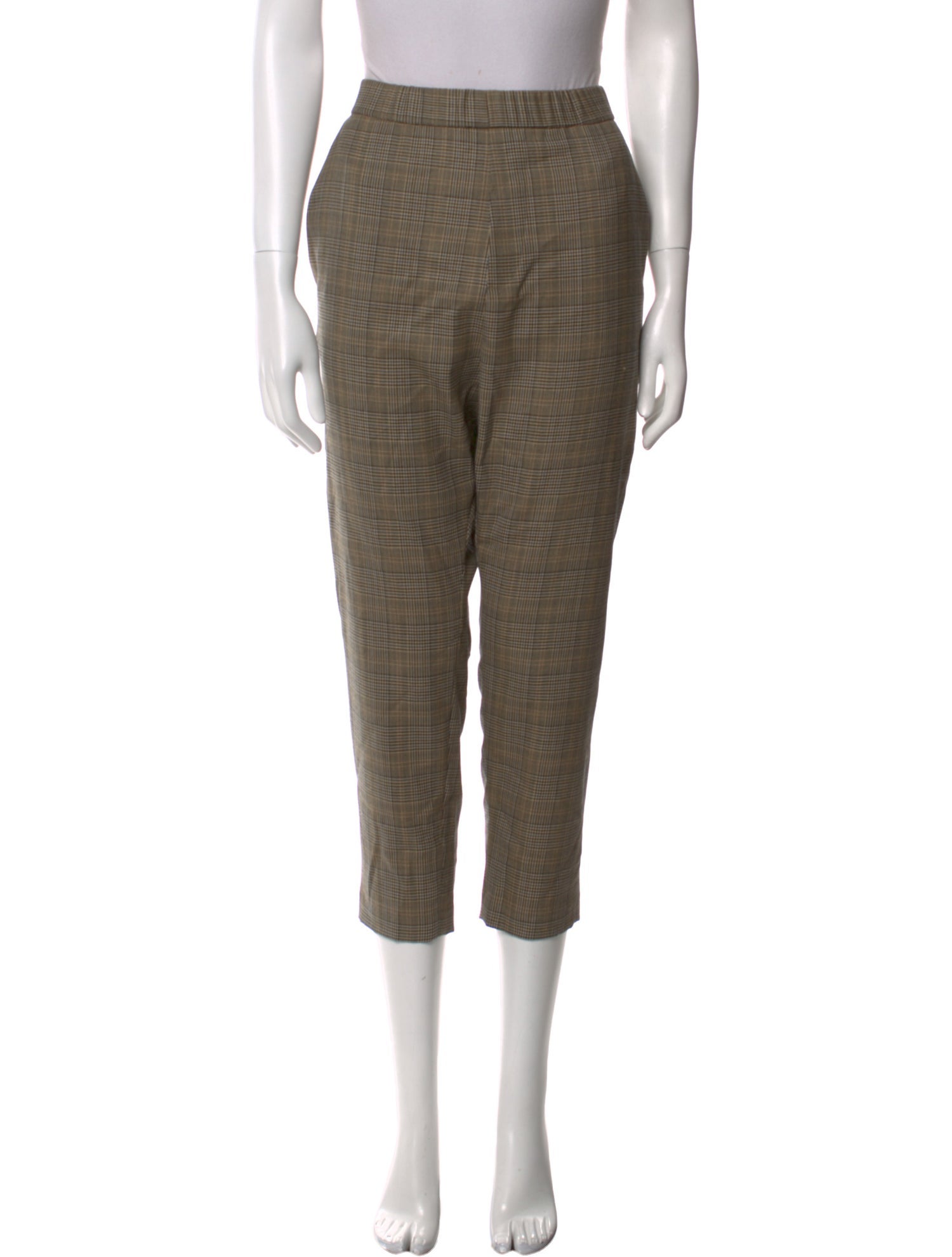 Nili Lotan Wool Straight Leg Pants