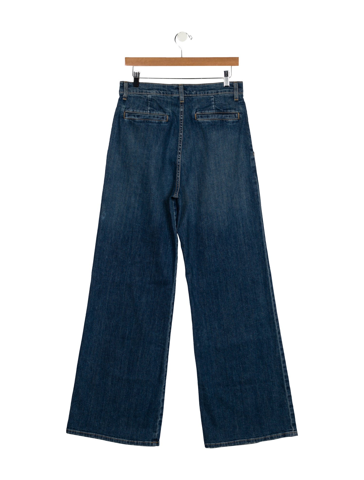 Nili Lotan High-Rise Wide Leg Jeans