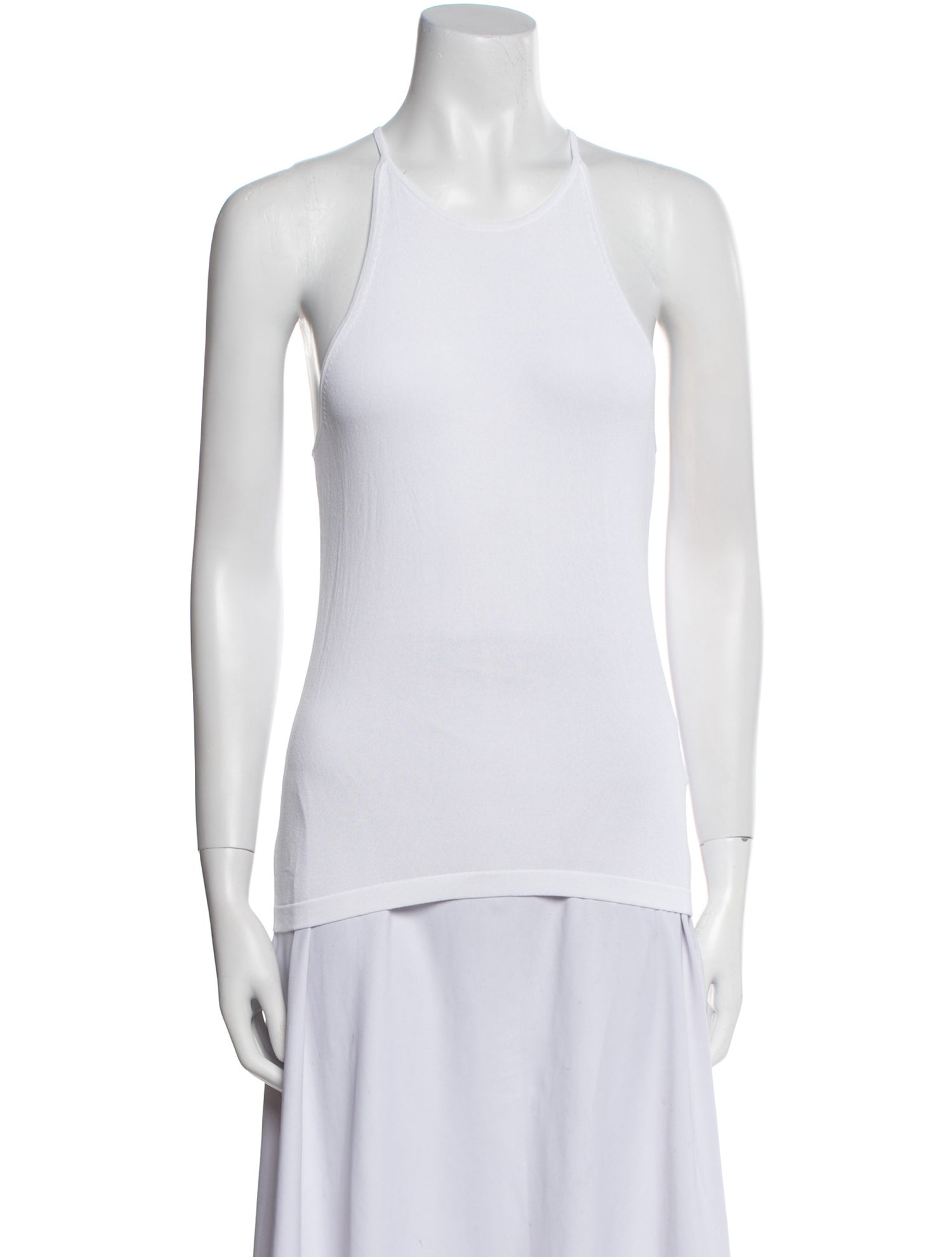 Nili Lotan Crew Neck Sleeveless Top