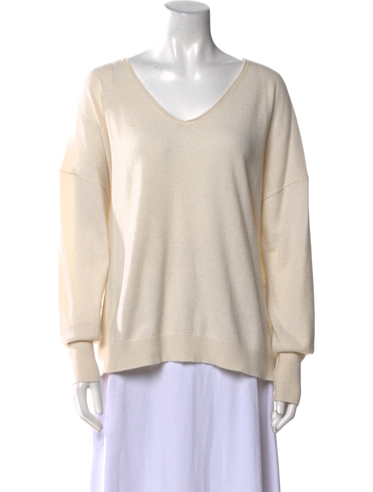 Nili Lotan Cashmere V-Neck Sweater
