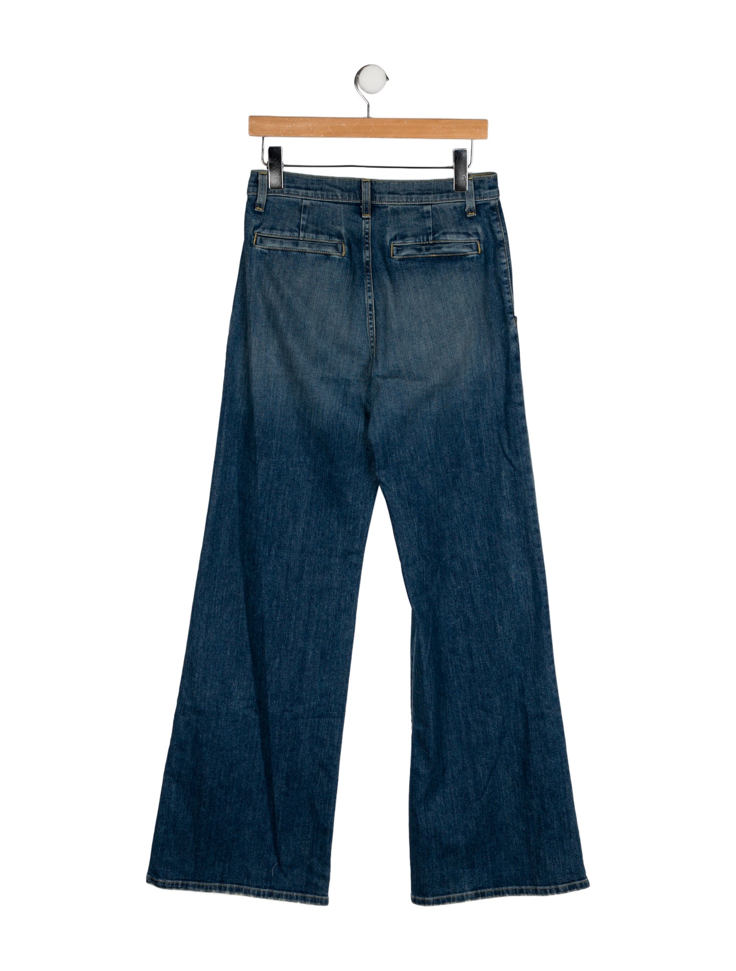 Nili Lotan High-Rise Wide Leg Jeans