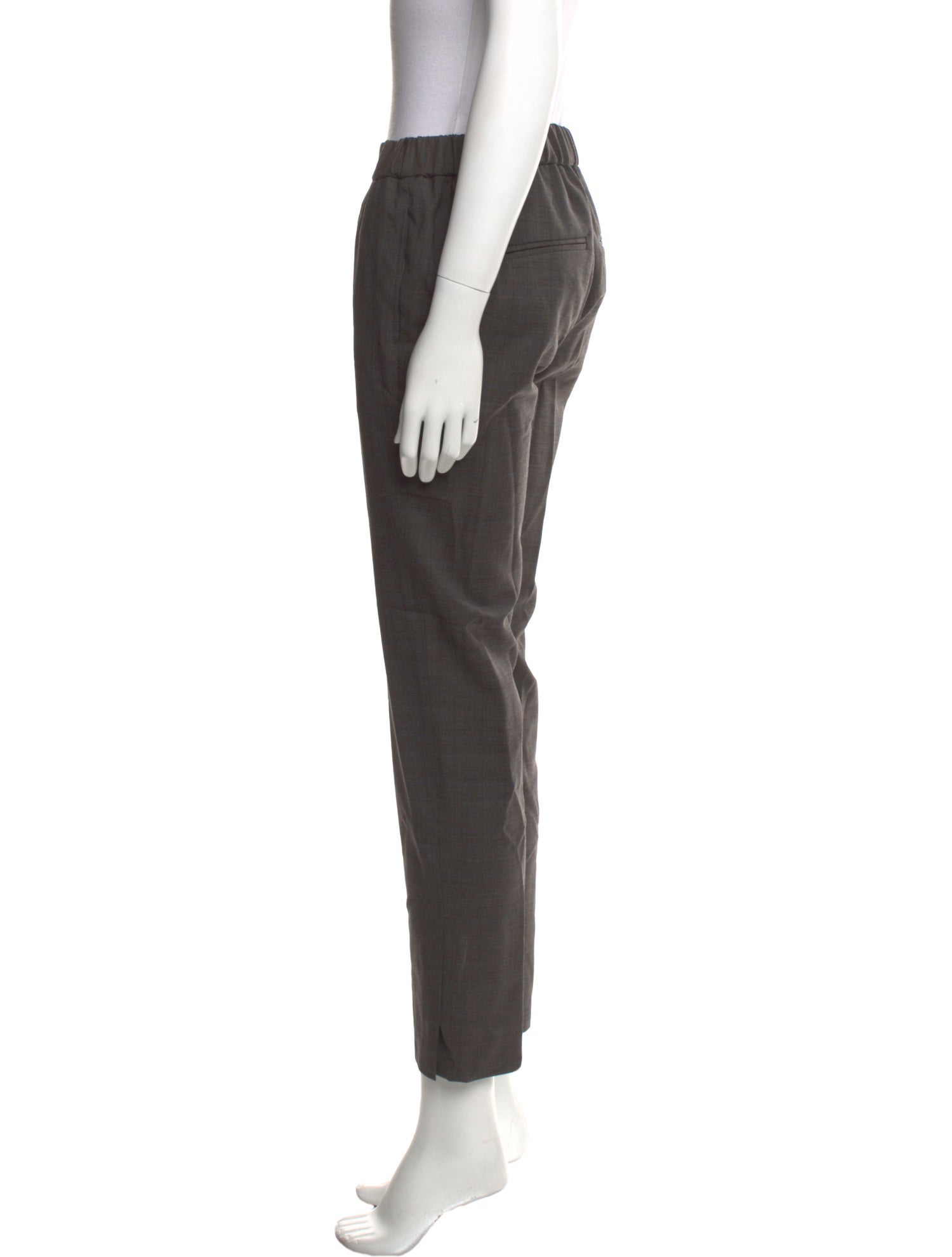 Nili Lotan Virgin Wool Straight Leg Pants