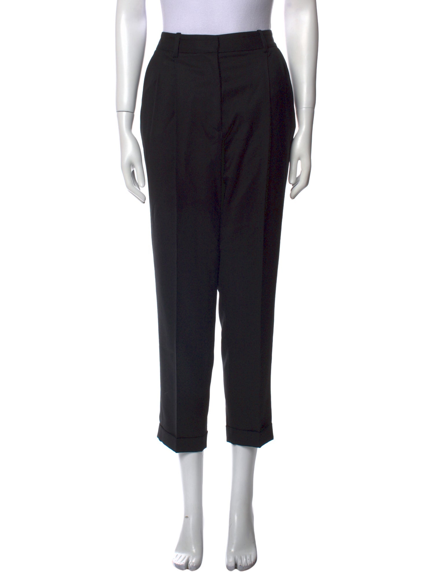 Nili Lotan Virgin Wool Straight Leg Pants