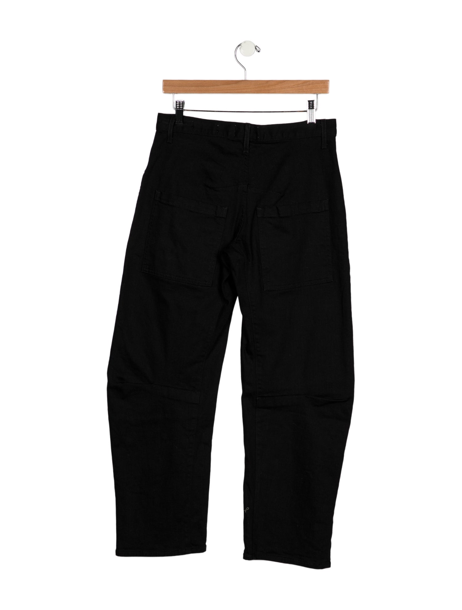 Nili Lotan Mid-Rise Wide Leg Jeans