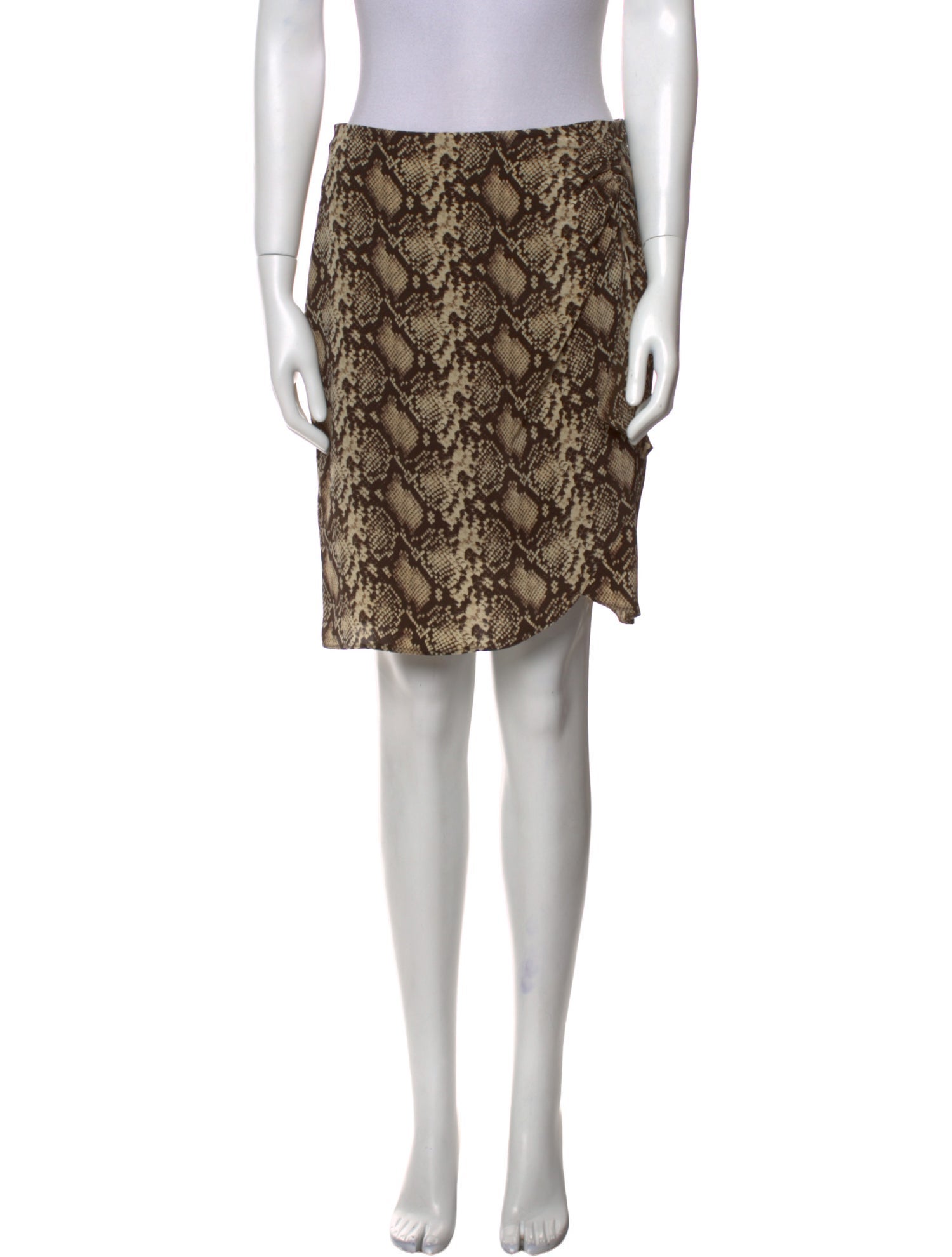 Nili Lotan Silk Knee-Length Skirt w/ Tags