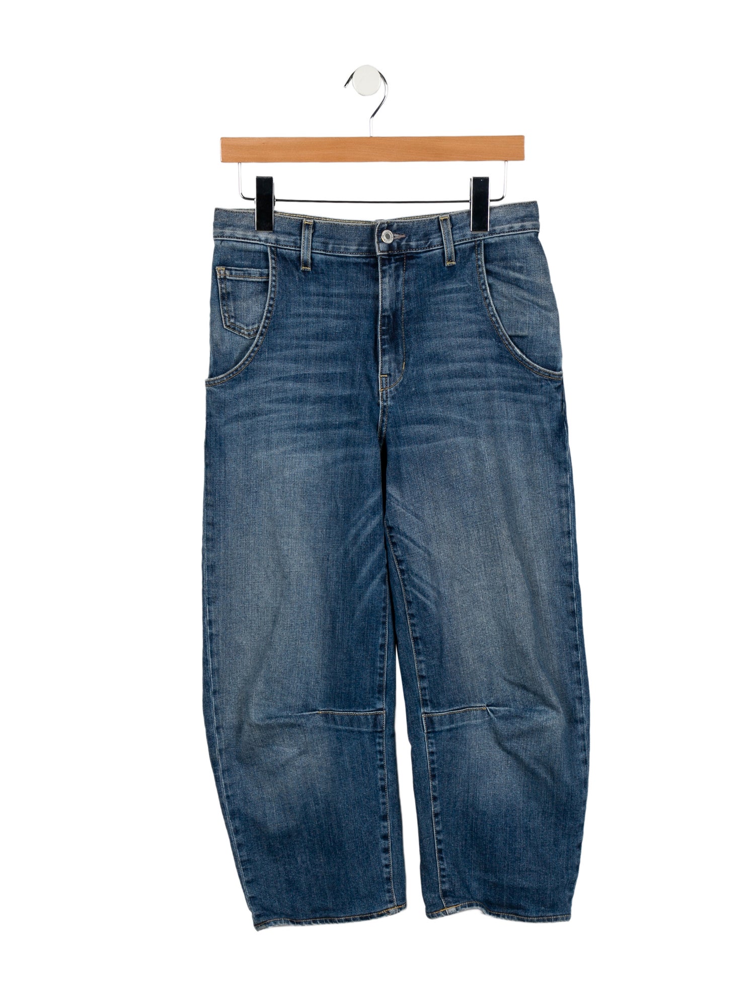 Nili Lotan High-Rise Straight Leg Jeans