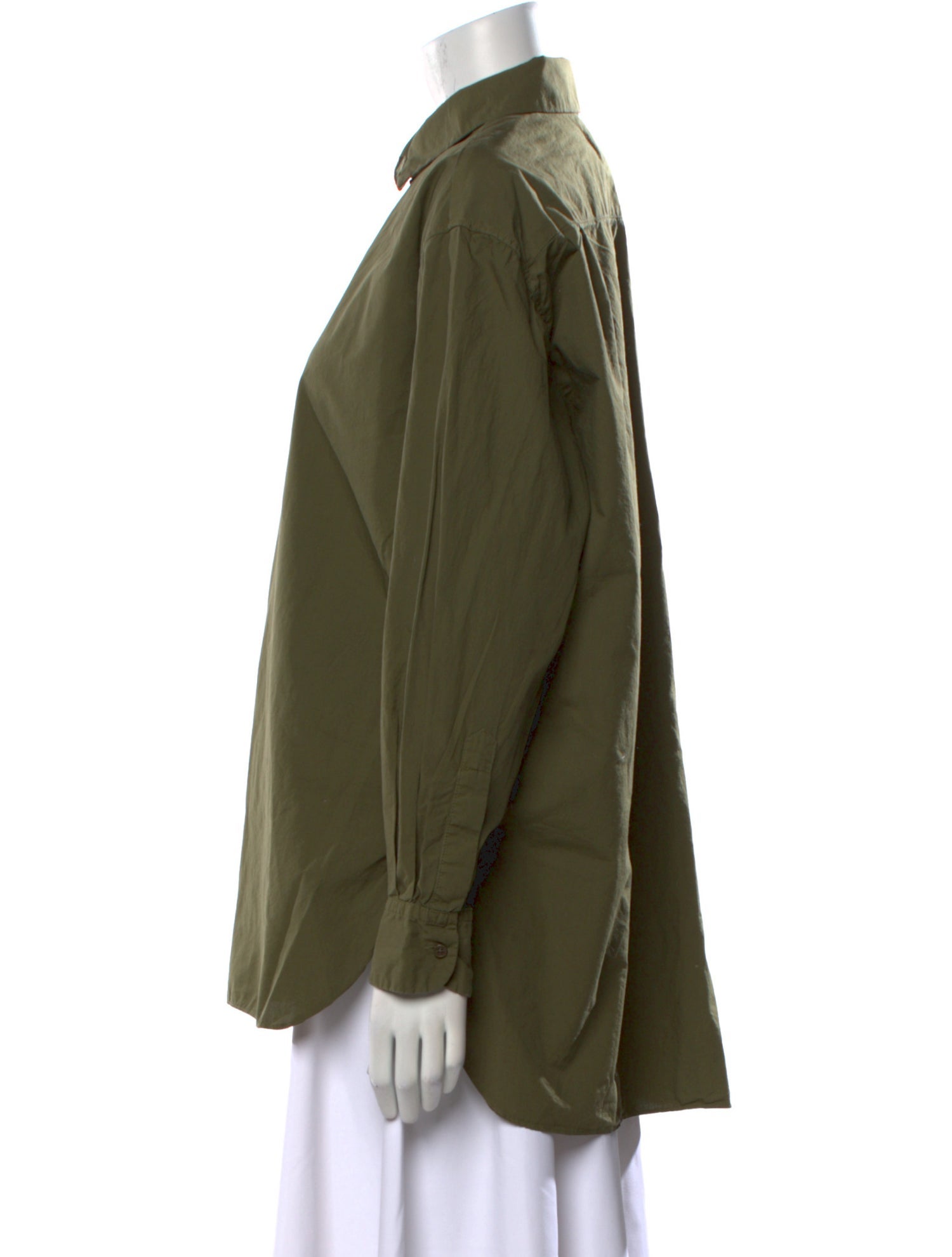 Nili Lotan Long Sleeve Button-Up Top