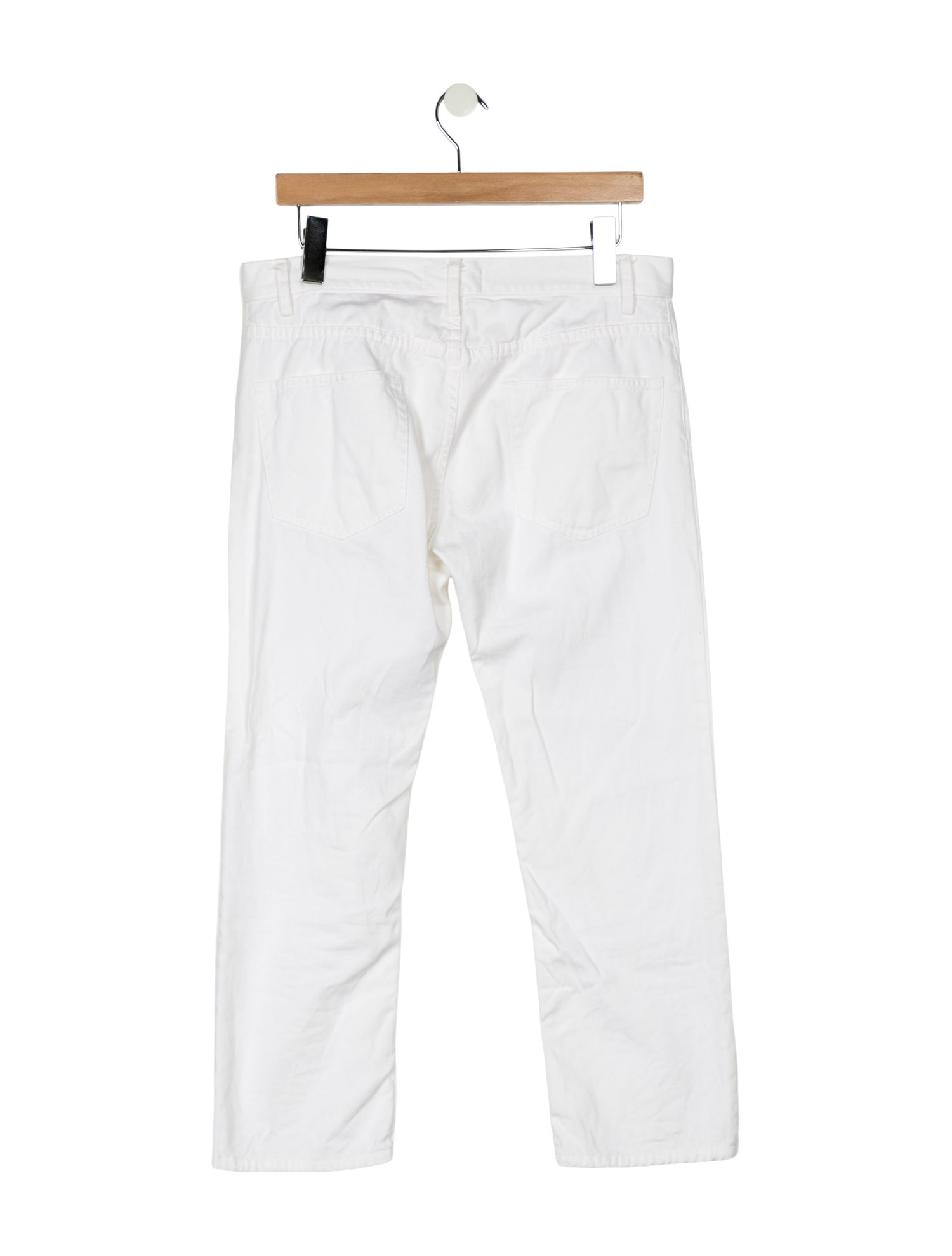 Nili Lotan Mid-Rise Straight Leg Jeans