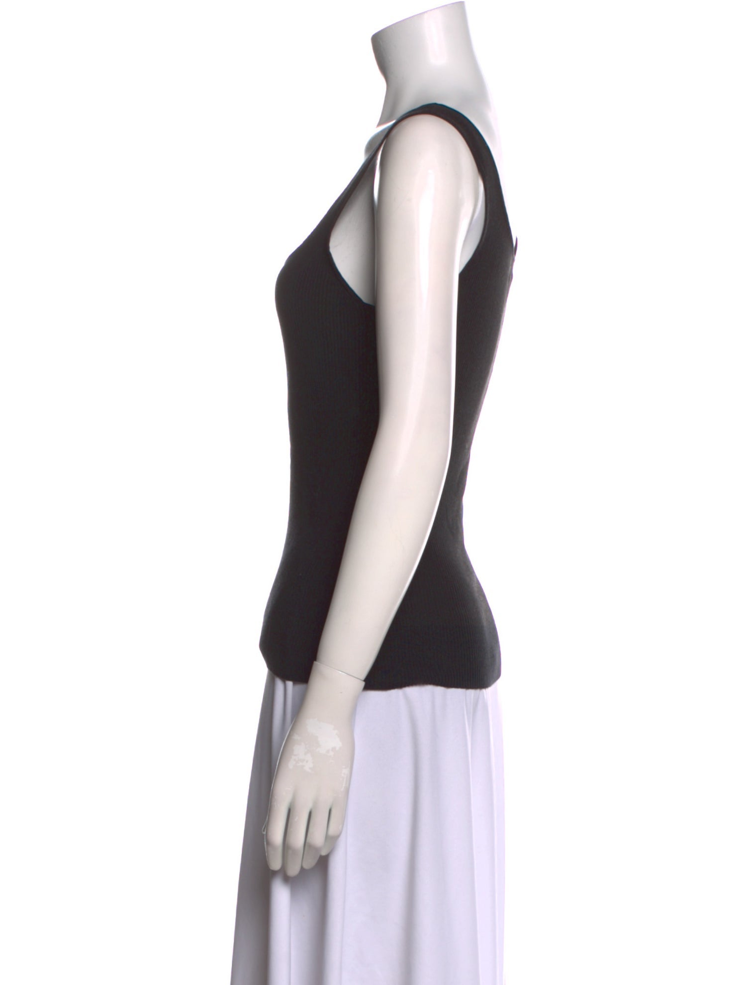 Nili Lotan Scoop Neck Sleeveless Top