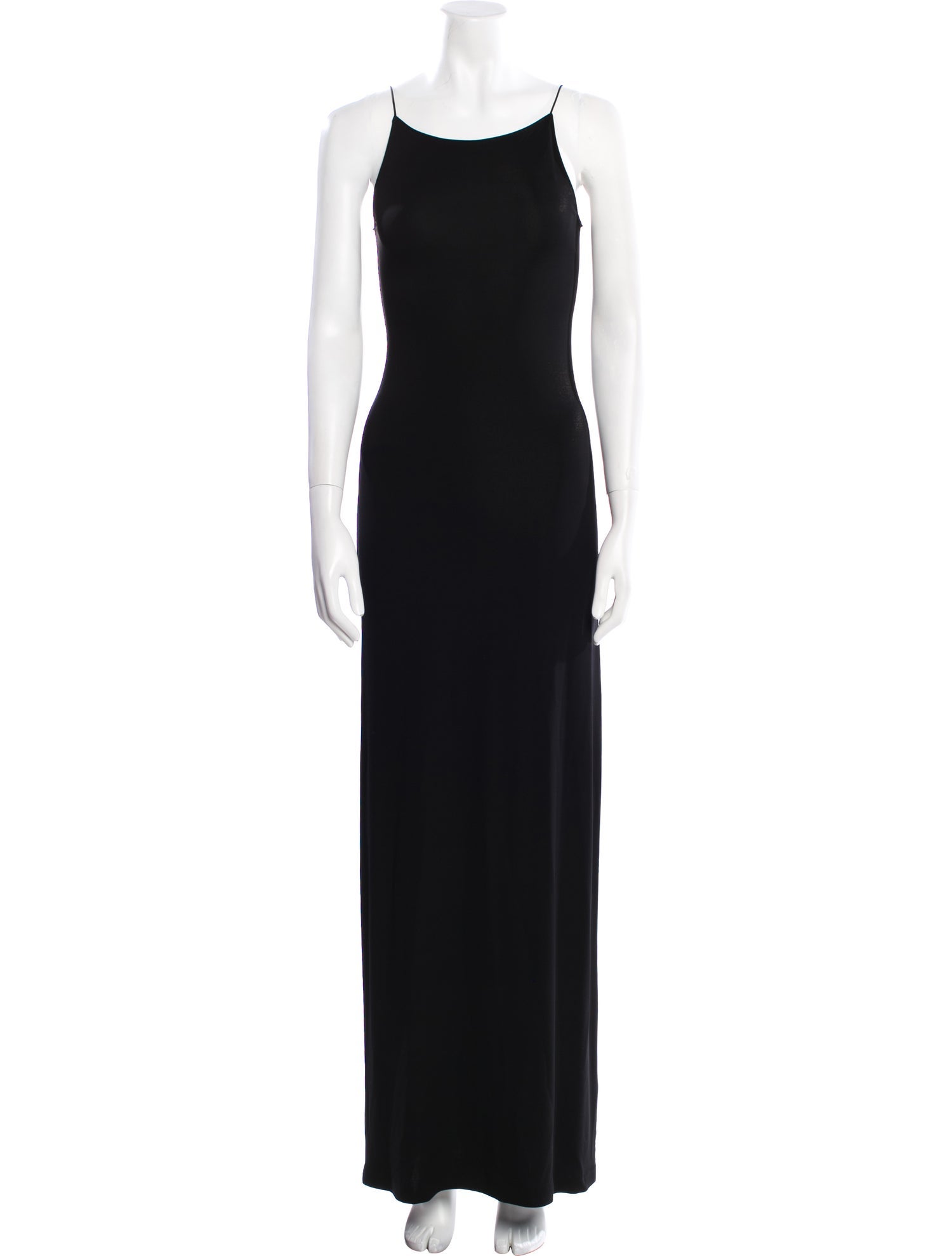 Nili Lotan Scoop Neck Long Dress