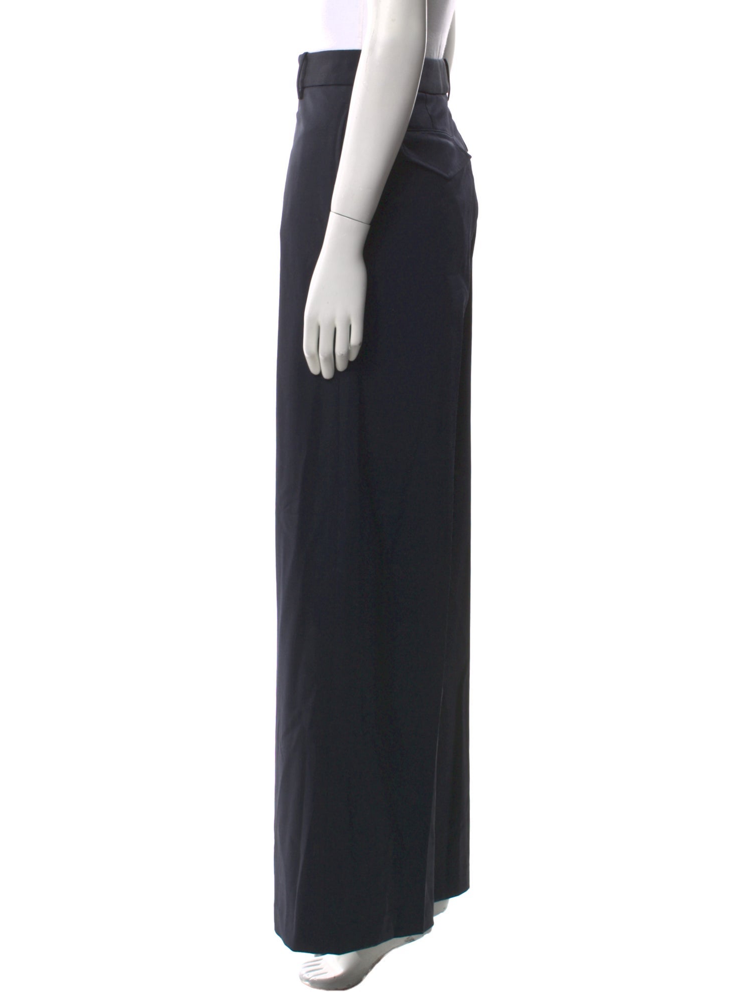 Nili Lotan Wool Wide Leg Pants