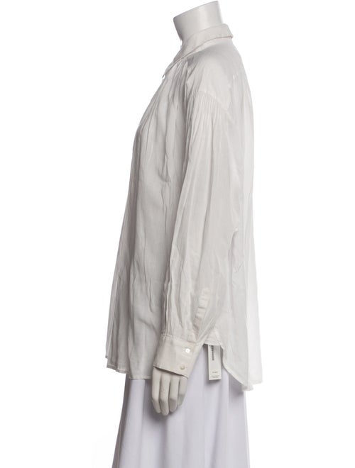 Nili Lotan Long Sleeve Button-Up Top