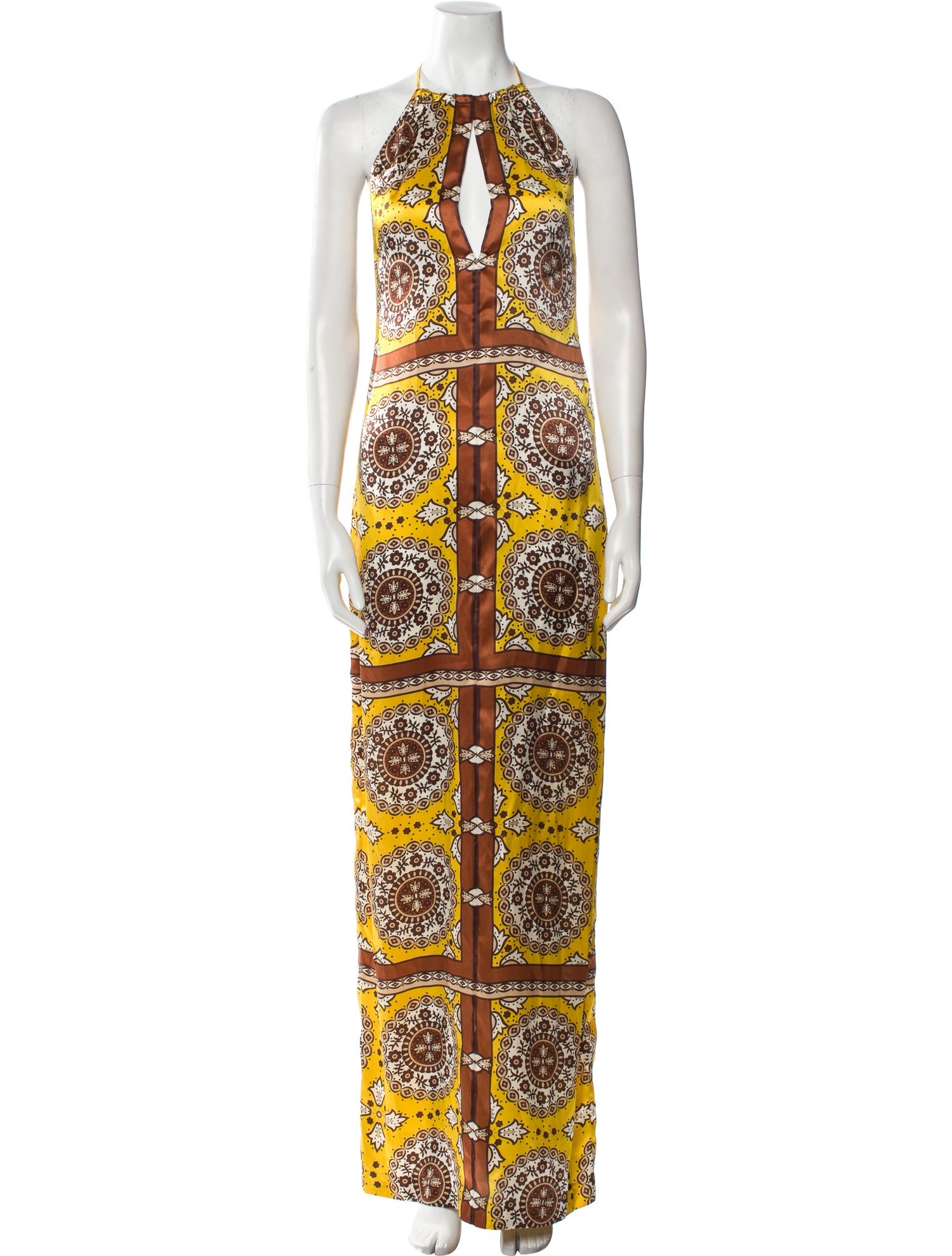 Nili Lotan Silk Long Dress