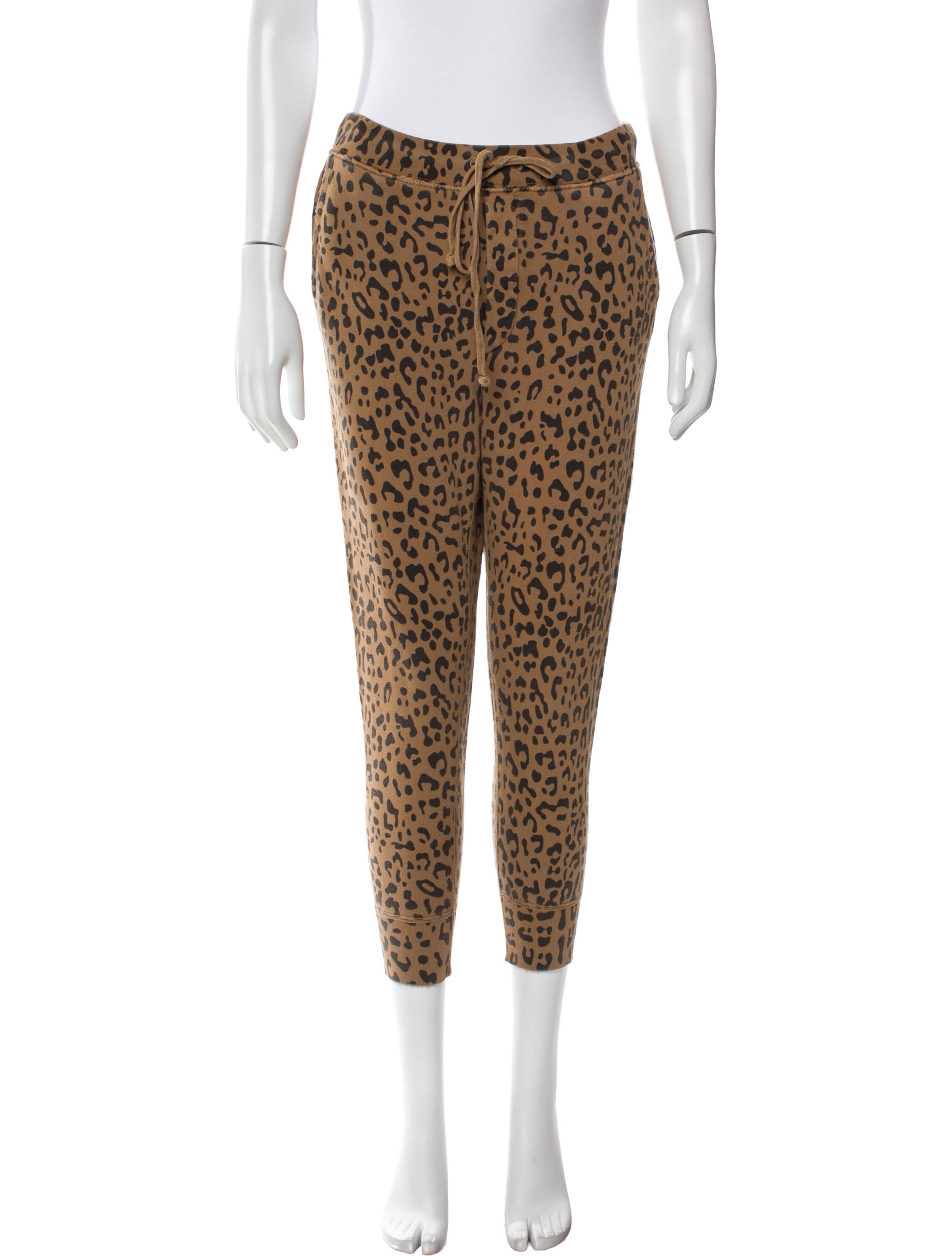 Nili Lotan Animal Print Sweatpants