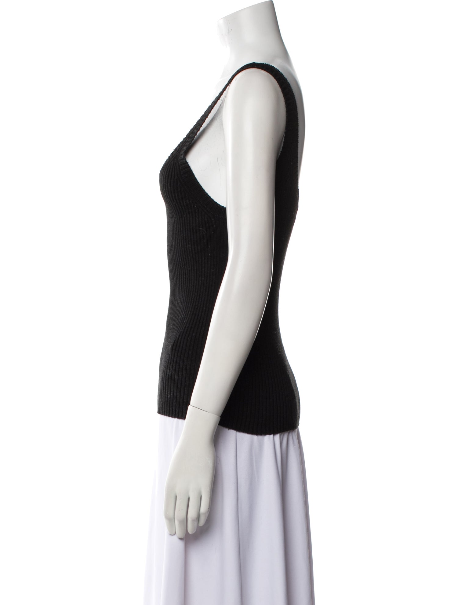 Nili Lotan Scoop Neck Sleeveless Top