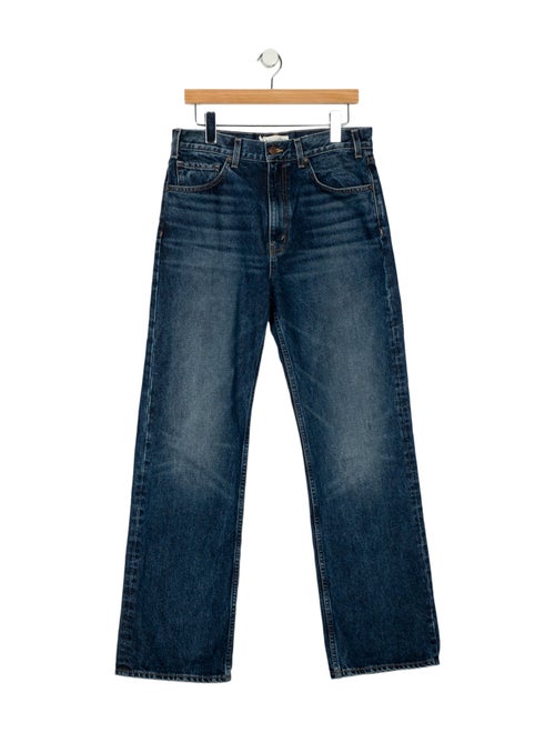 Nili Lotan High-Rise Wide Leg Jeans