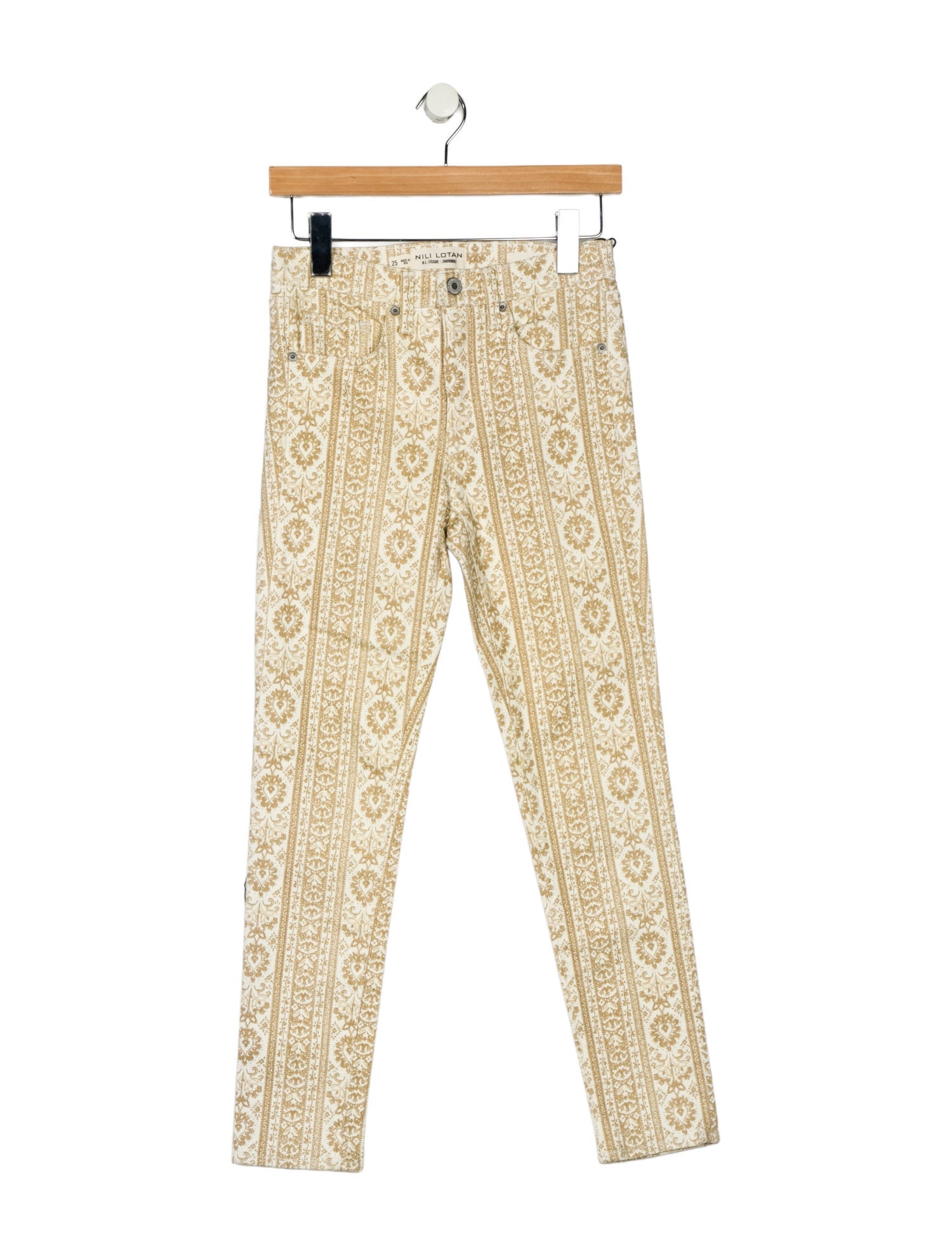 Nili Lotan Mid-Rise Skinny Leg Jeans w/ Tags