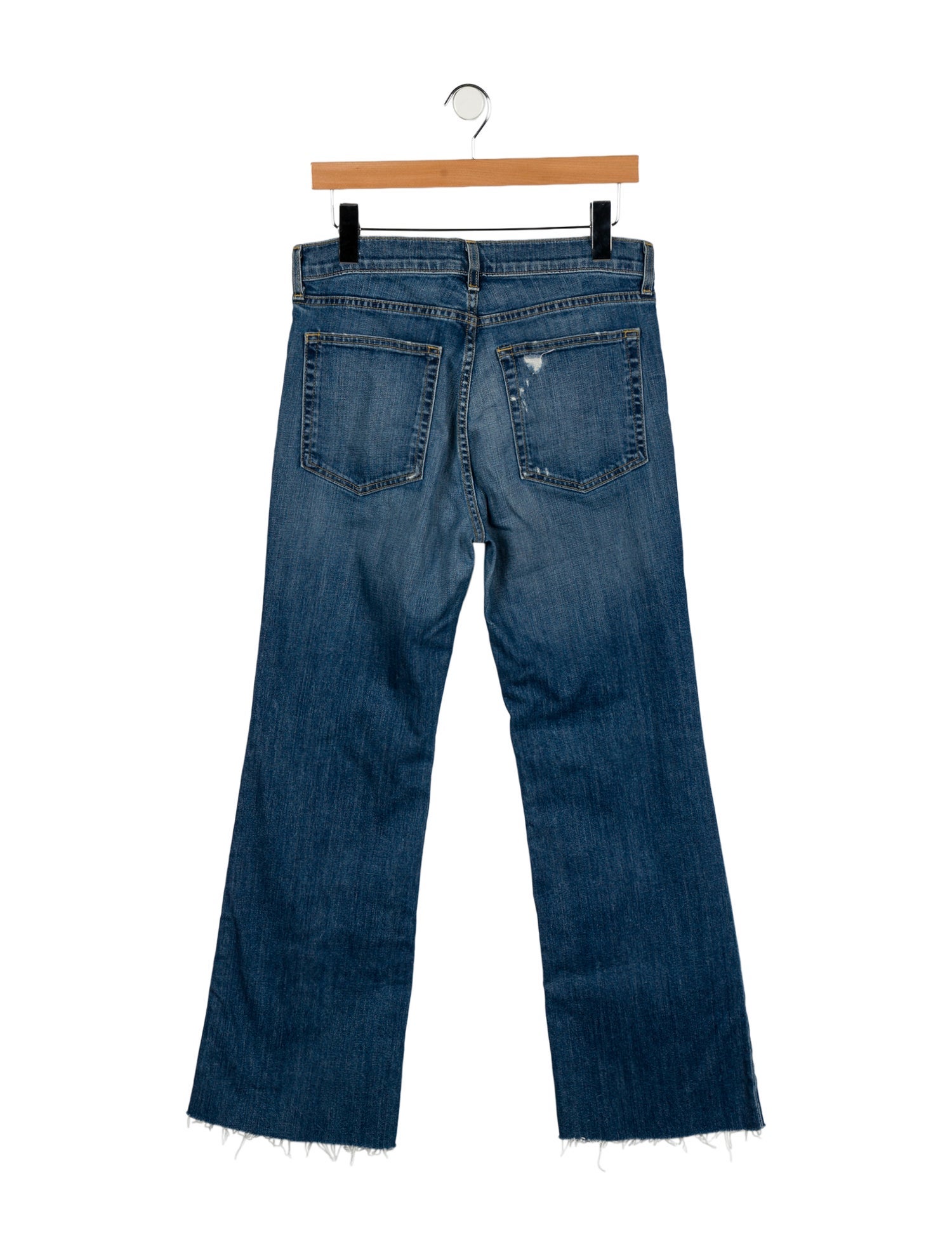 Nili Lotan Mid-Rise Wide Leg Jeans