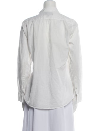 Nili Lotan Long Sleeve Button-Up Top